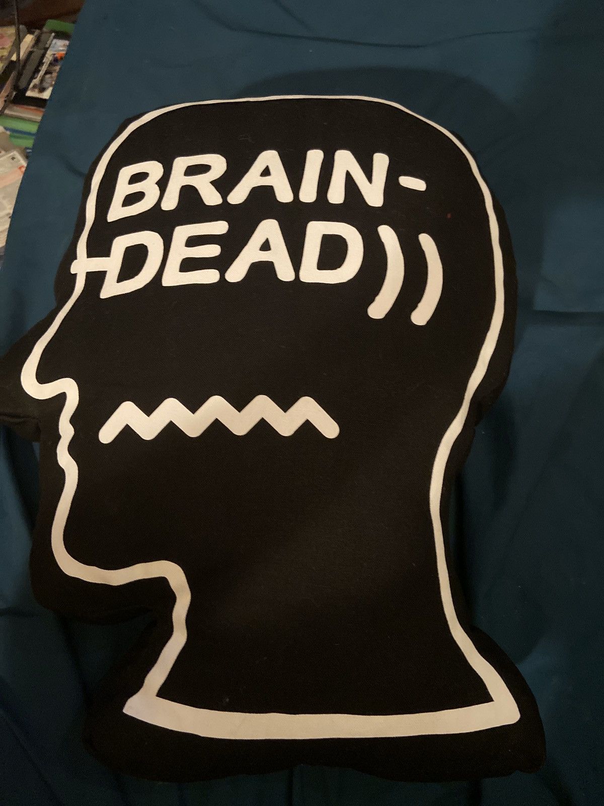 Brain Dead Brain Dead Logo Pillow | Grailed