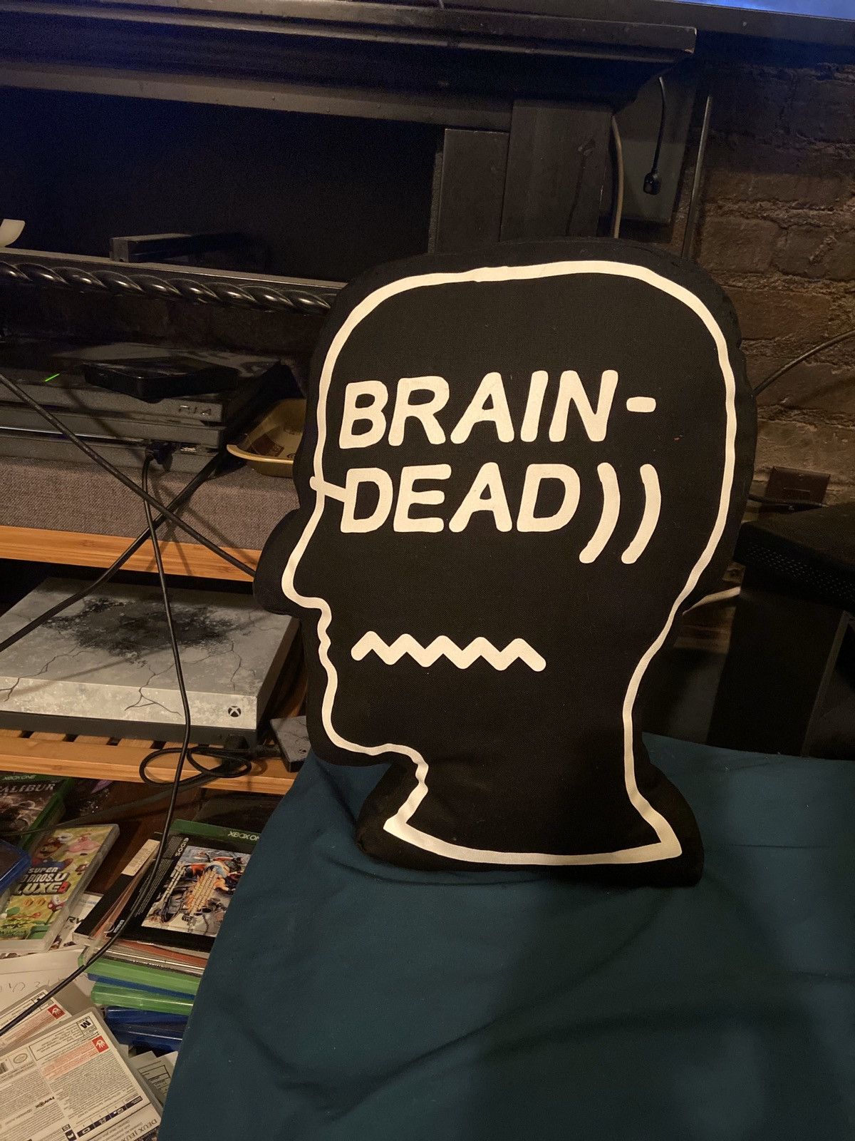 Brain Dead Brain Dead Logo Pillow | Grailed