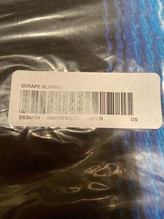 Supreme serape blanket online size