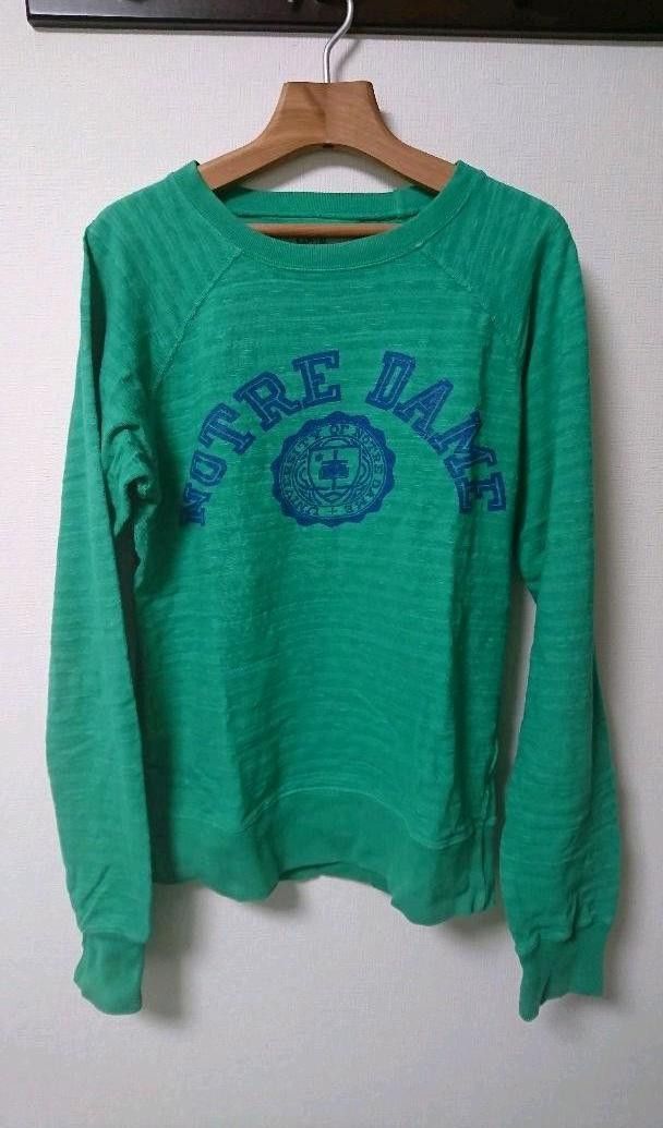 Kapital × Kapital Kountry Kapital Notre Dame crewneck sweatshirt size 3 large Size US L / EU 52-54 / 3 - 1 Thumbnail