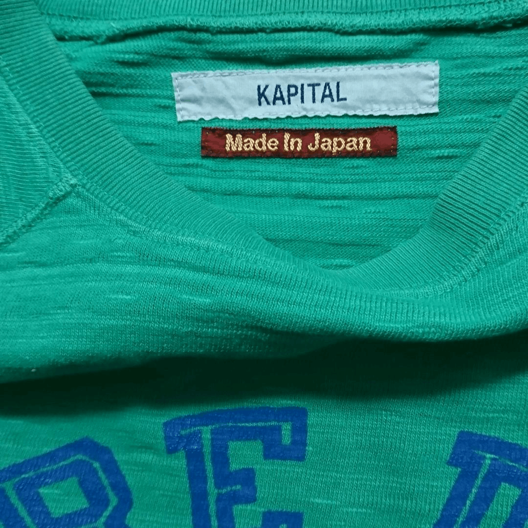 Kapital × Kapital Kountry Kapital Notre Dame crewneck sweatshirt size 3 large Size US L / EU 52-54 / 3 - 3 Thumbnail