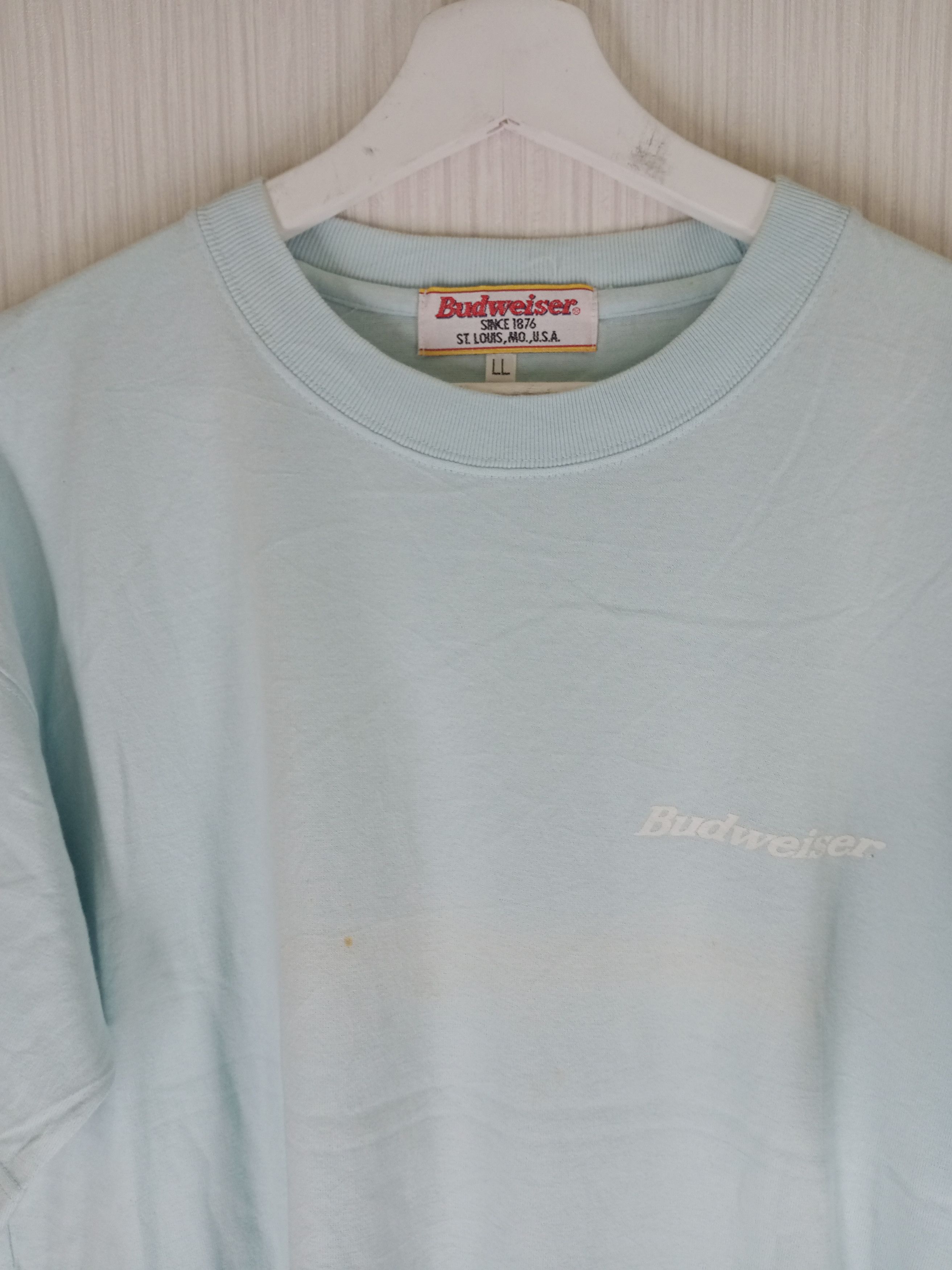 Budweiser Rare Vintage Budweiser Tshirt Size US L / EU 52-54 / 3 - 5 Thumbnail