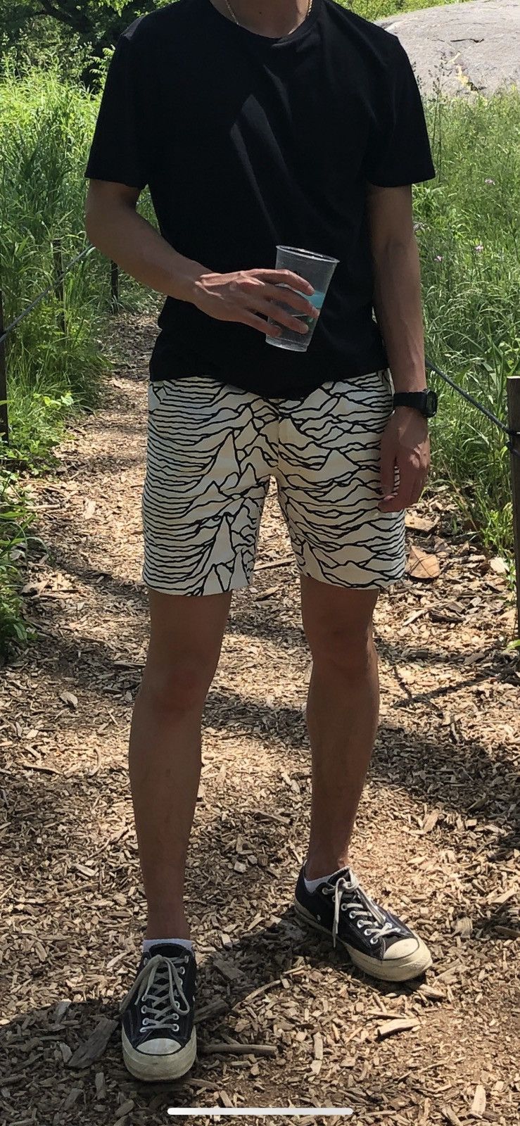 Vintage Vintage Joy Division Unknown Pleasures Rare Unique Shorts Size US 30 / EU 46 - 5 Thumbnail
