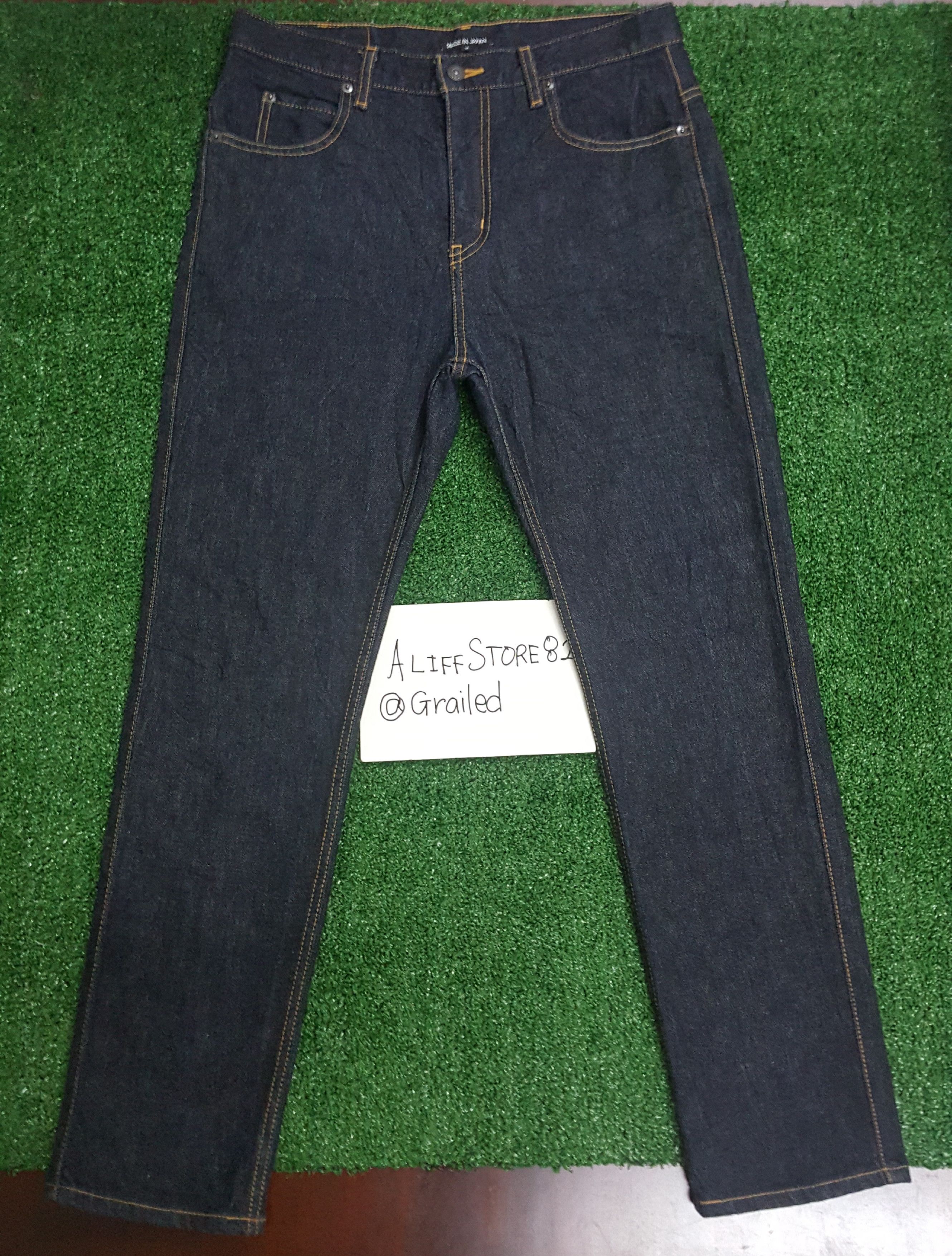 Beams Plus × Japanese Brand 📍LastDrop📍Beams co.Ltd Slim Fit Stretch Jeans-Indigo Blue Size US 32 / EU 48 - 1 Thumbnail