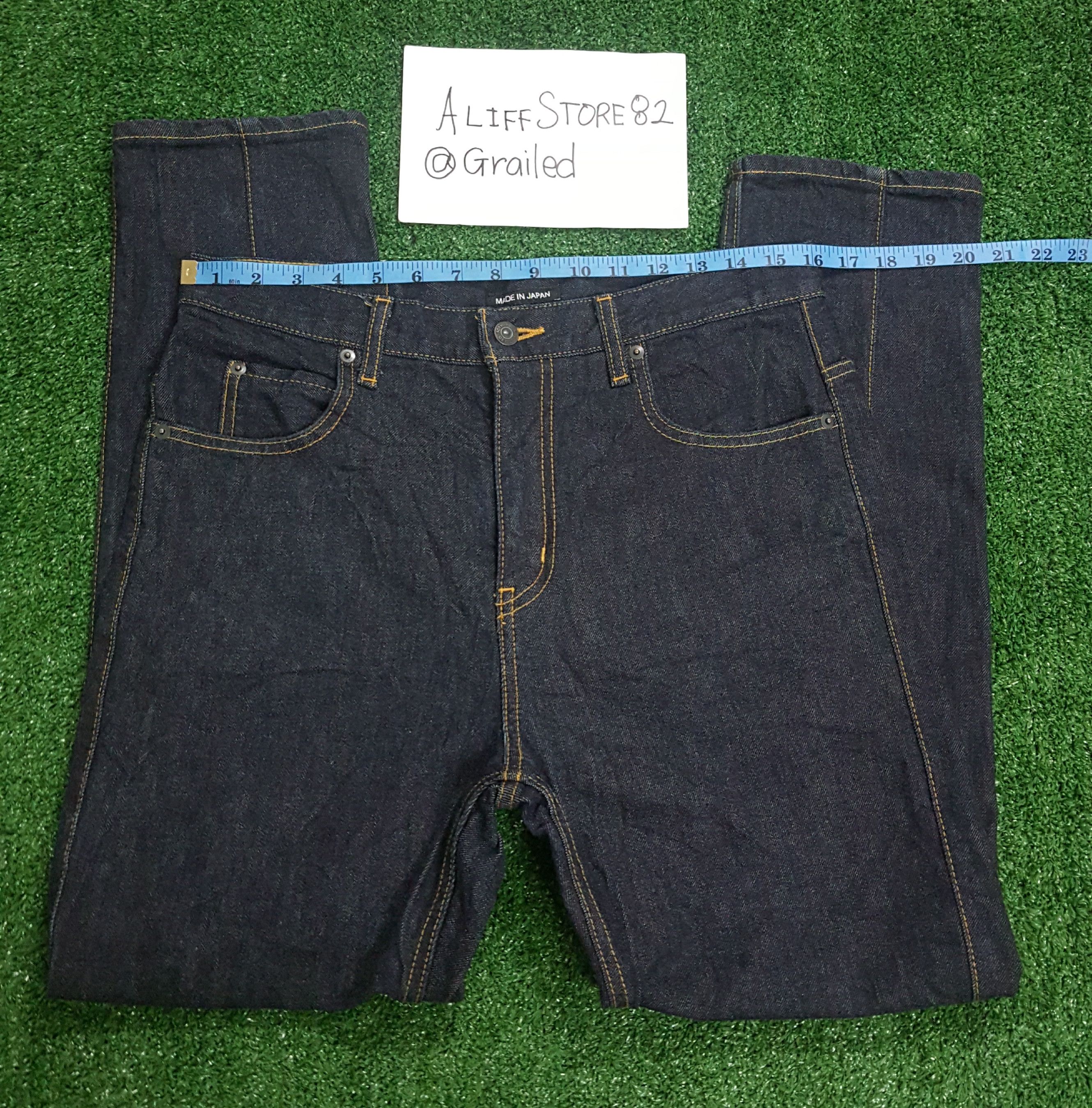 Beams Plus × Japanese Brand 📍LastDrop📍Beams co.Ltd Slim Fit Stretch Jeans-Indigo Blue Size US 32 / EU 48 - 3 Thumbnail
