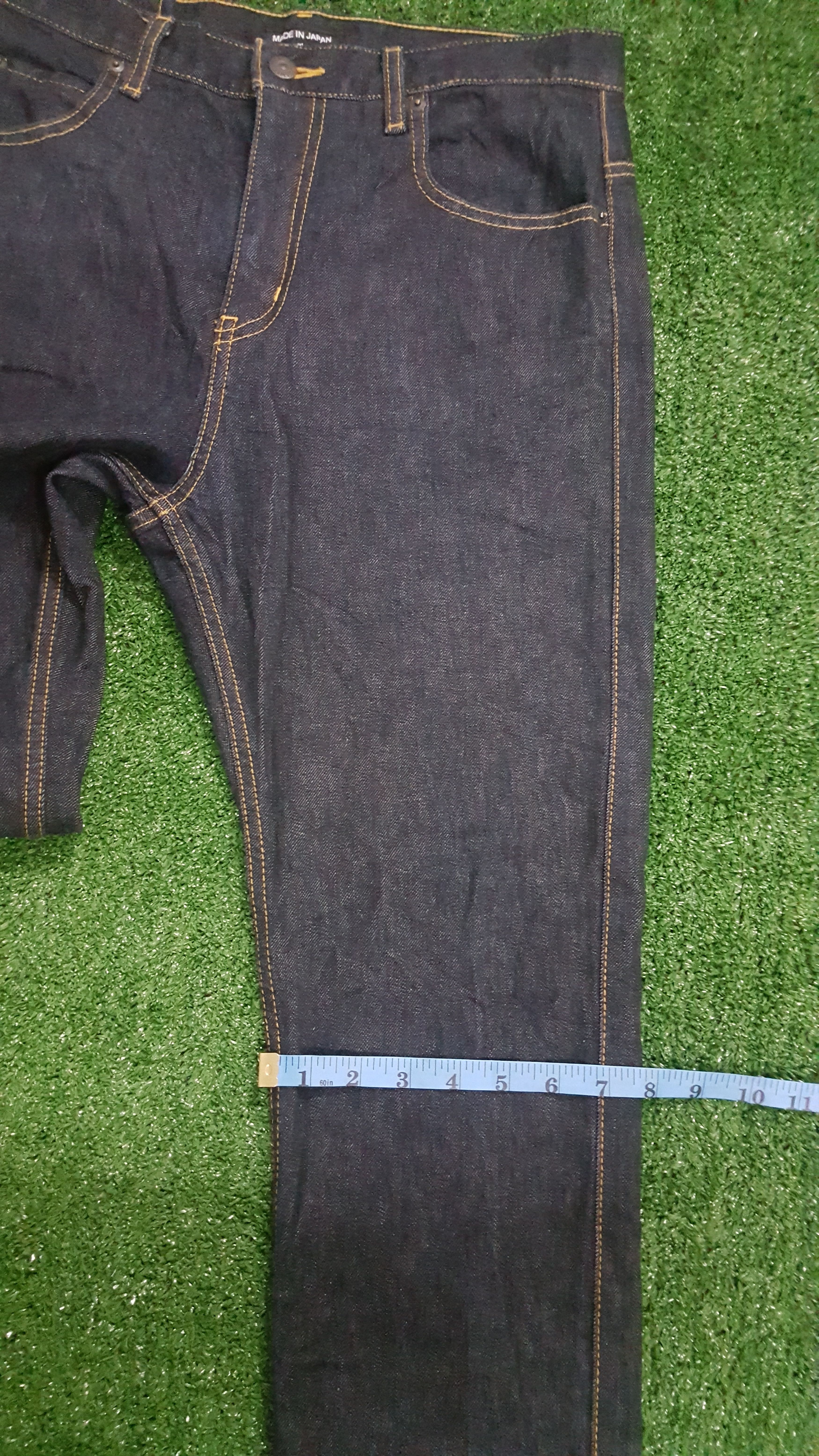 Beams Plus × Japanese Brand 📍LastDrop📍Beams co.Ltd Slim Fit Stretch Jeans-Indigo Blue Size US 32 / EU 48 - 6 Thumbnail