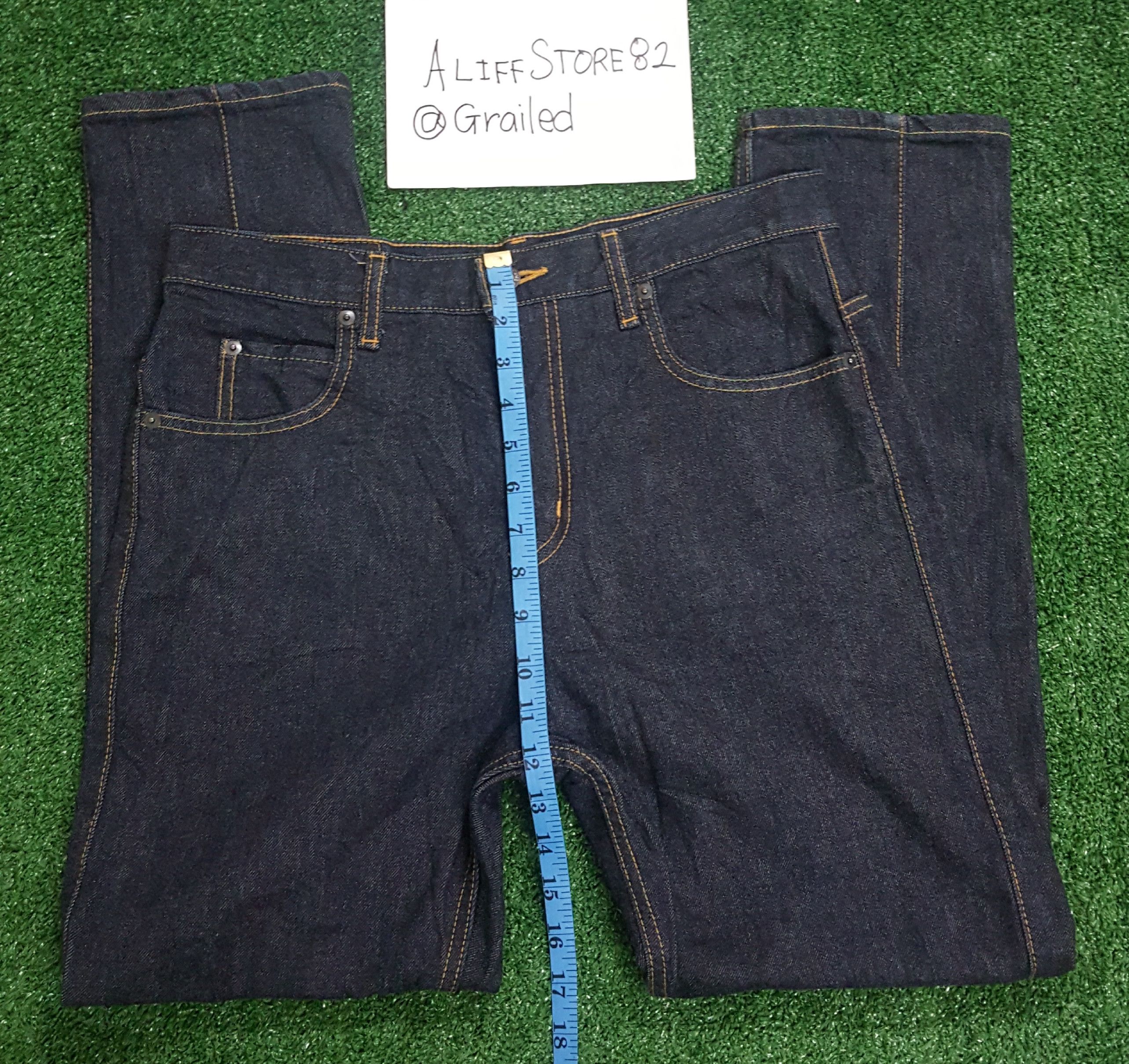 Beams Plus × Japanese Brand 📍LastDrop📍Beams co.Ltd Slim Fit Stretch Jeans-Indigo Blue Size US 32 / EU 48 - 4 Thumbnail
