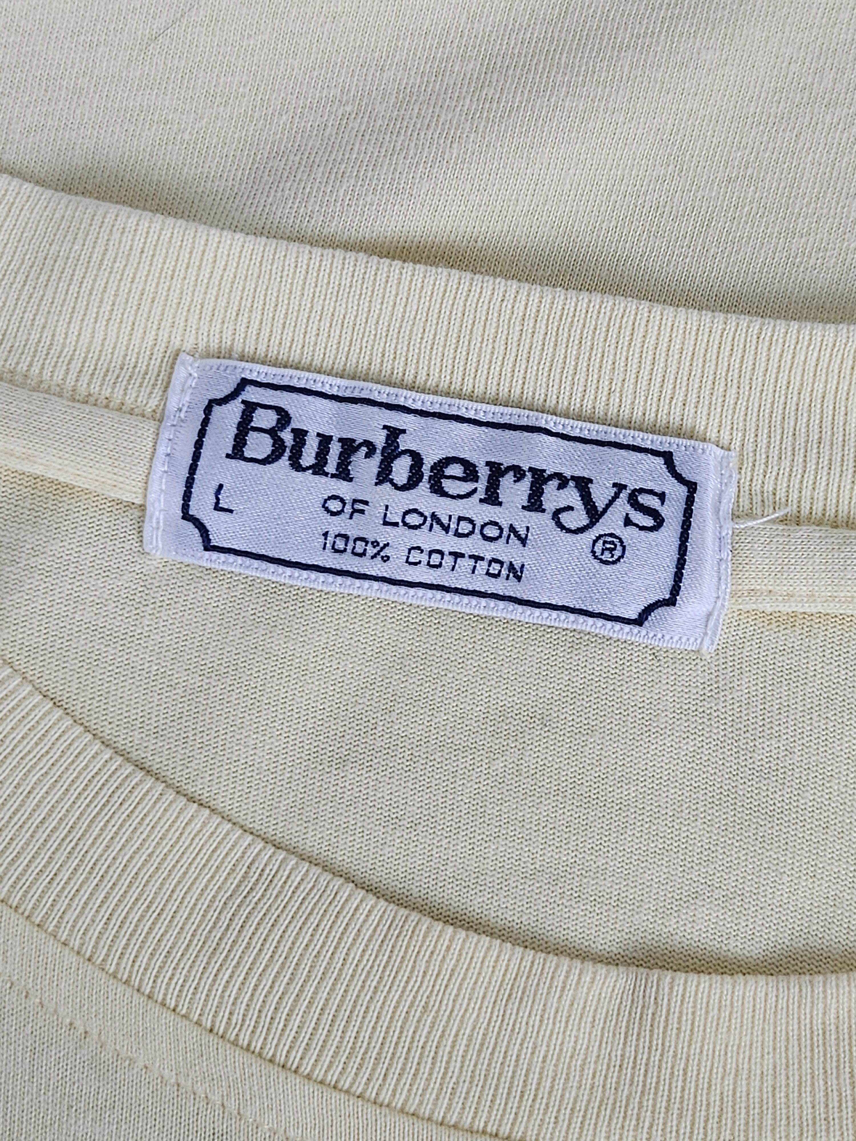 Burberry × Vintage Vintage The City Bear by Burberry shirt Size US L / EU 52-54 / 3 - 5 Thumbnail