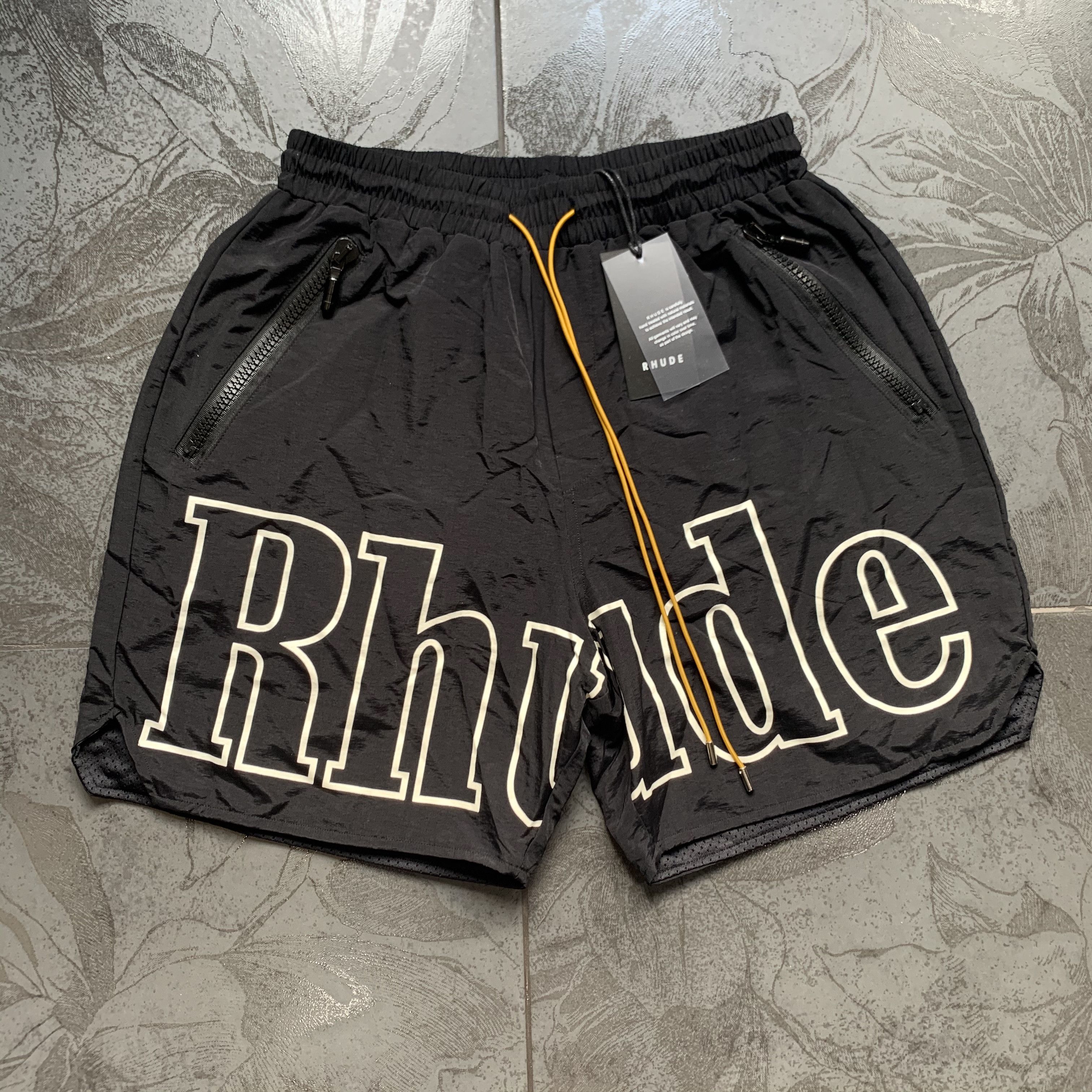 Rhude Rhude Logo Swim Shorts Size US 34 / EU 50 - 2 Thumbnail
