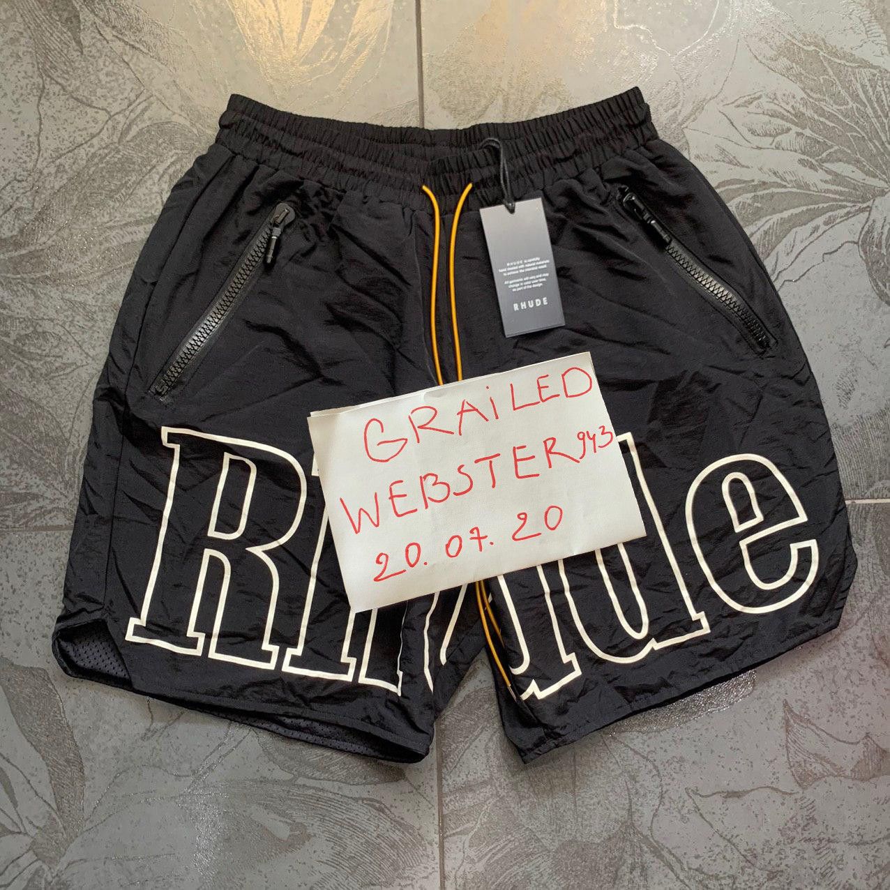 Rhude Rhude Logo Swim Shorts Size US 34 / EU 50 - 1 Thumbnail