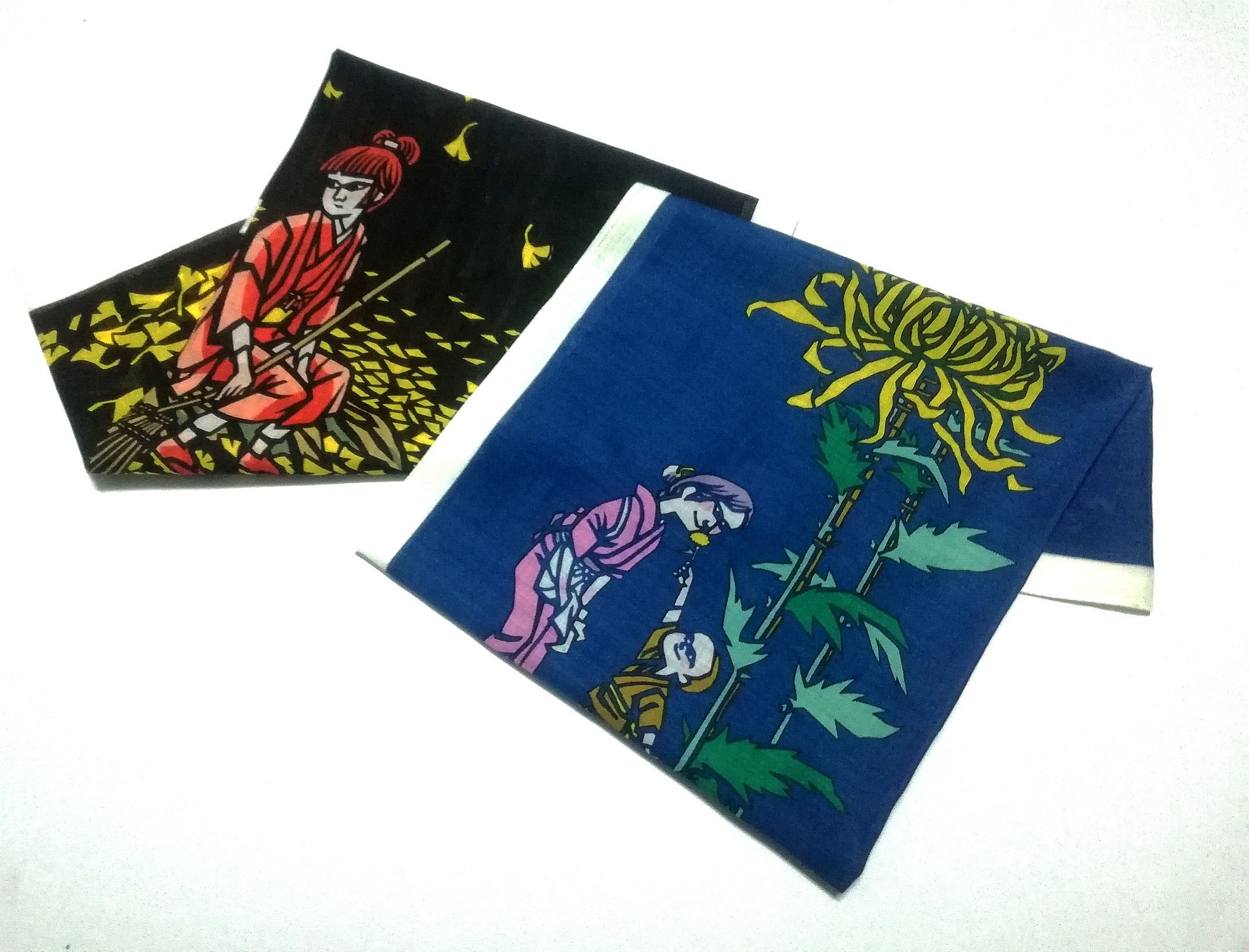 Cartoon Network × Japanese Brand × Vintage 🔥🔥🔥COMBO SALE Handky Bandana Rare Kimono Japanese Cartoon Size ONE SIZE - 2 Thumbnail