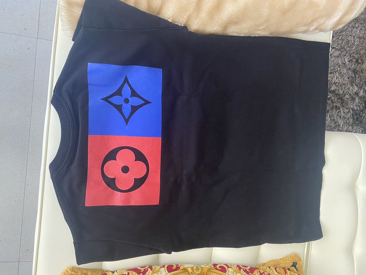 Louis Vuitton Louis Vuitton x Virgil abloh monogram print tshirt Size US XXL / EU 58 / 5 - 4 Thumbnail