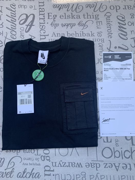 Nike Nike x Travis scott NRG AG tee Grailed