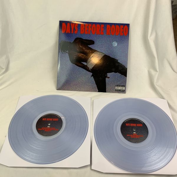 Travis Scott Days Before Rodeo 2LP Vinyl Limited Black 12 Record