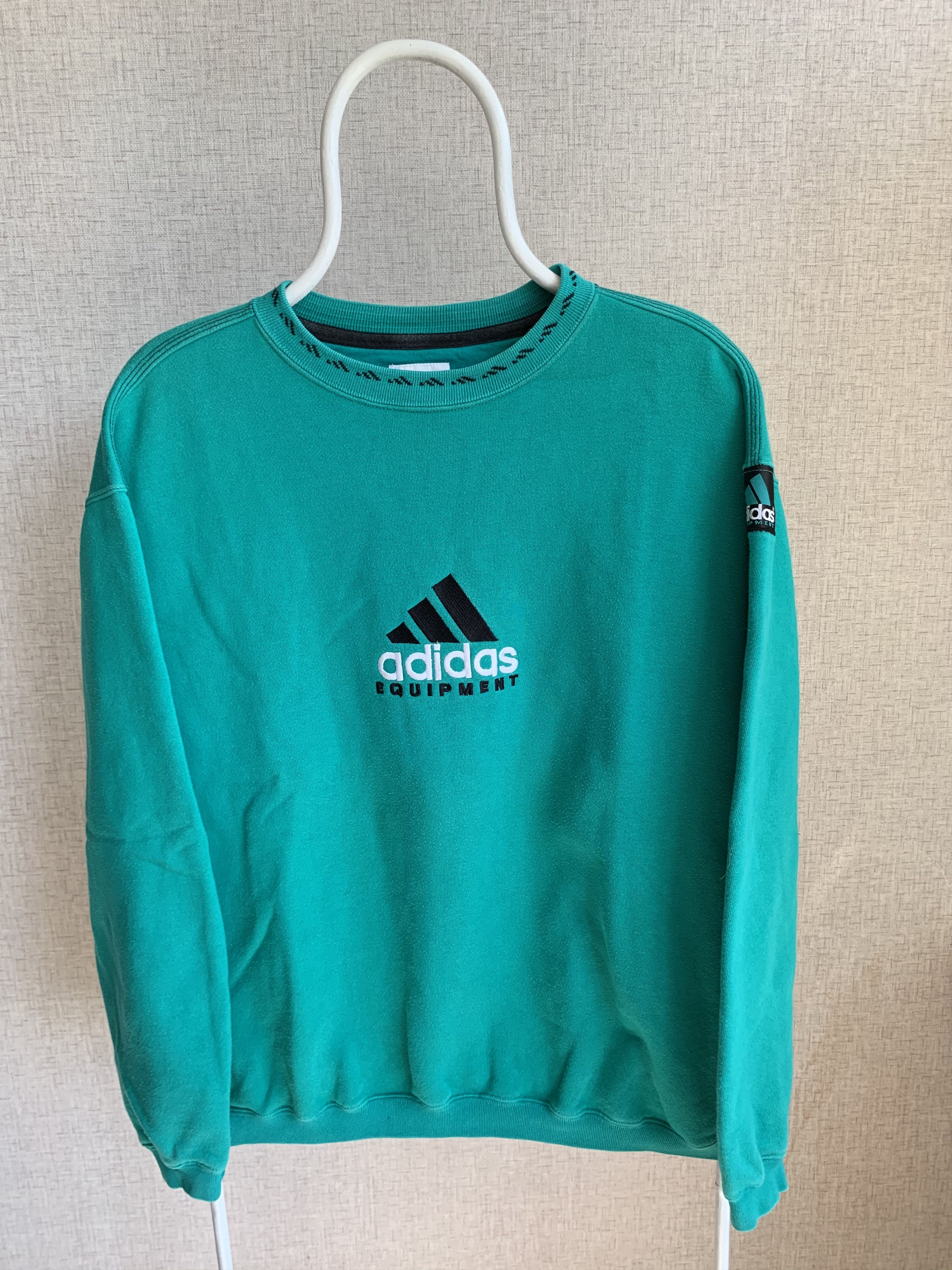 Adidas Adidas equipment sweatshirt vintage size M emerald Size US M / EU 48-50 / 2 - 2 Thumbnail