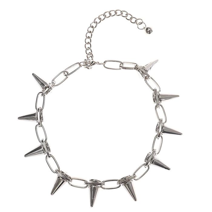 Jewelry Punk Spikes Goth Necklace Choker xxxtentacion uzi vert | Grailed