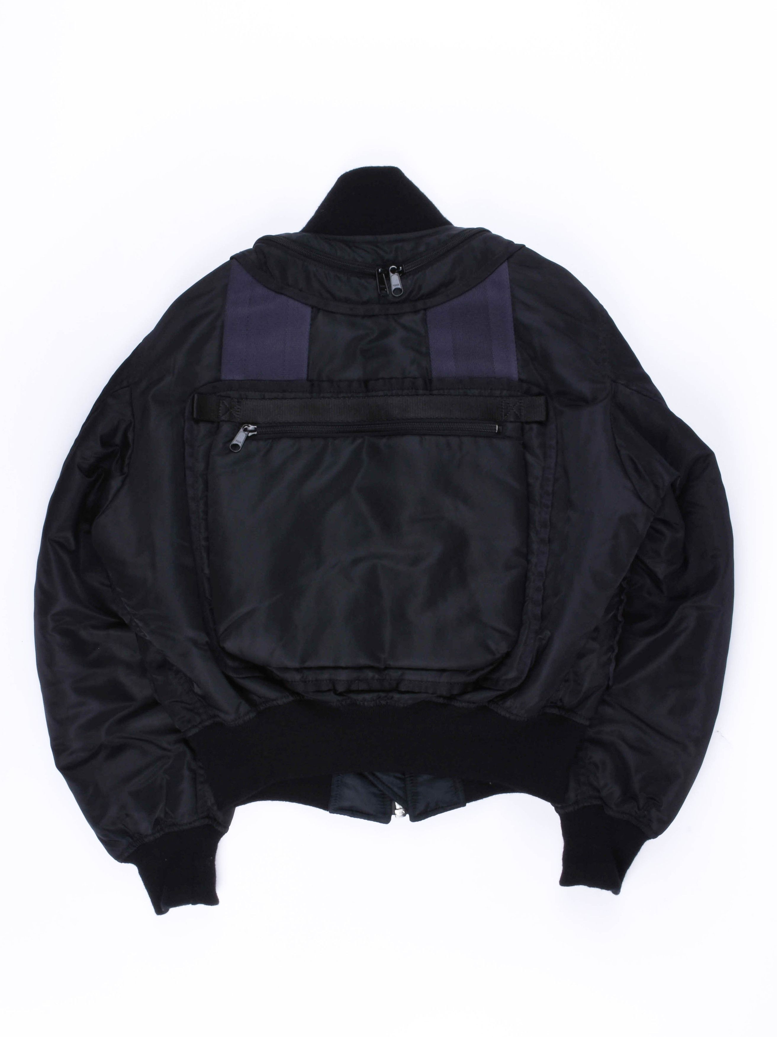Issey Miyake AW 1996 Parachute Cargo Bomber MA-1 Jacket Size US M / EU 48-50 / 2 - 3 Thumbnail