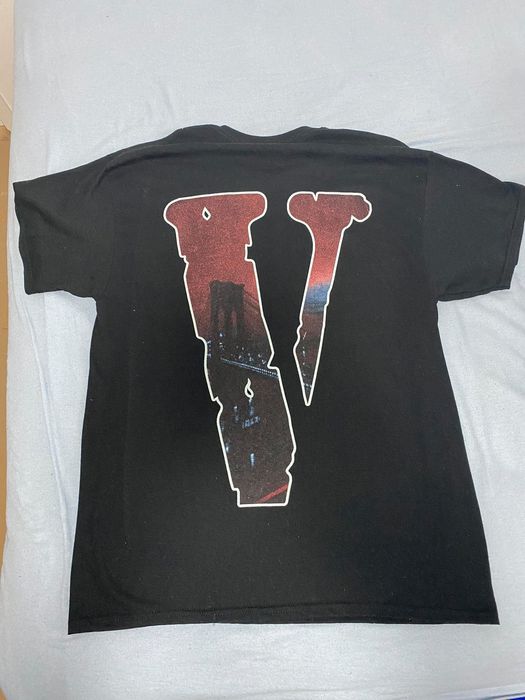 売れ筋介護用品も！ Pop Smoke x Vlone Wraith Tee Black L ③