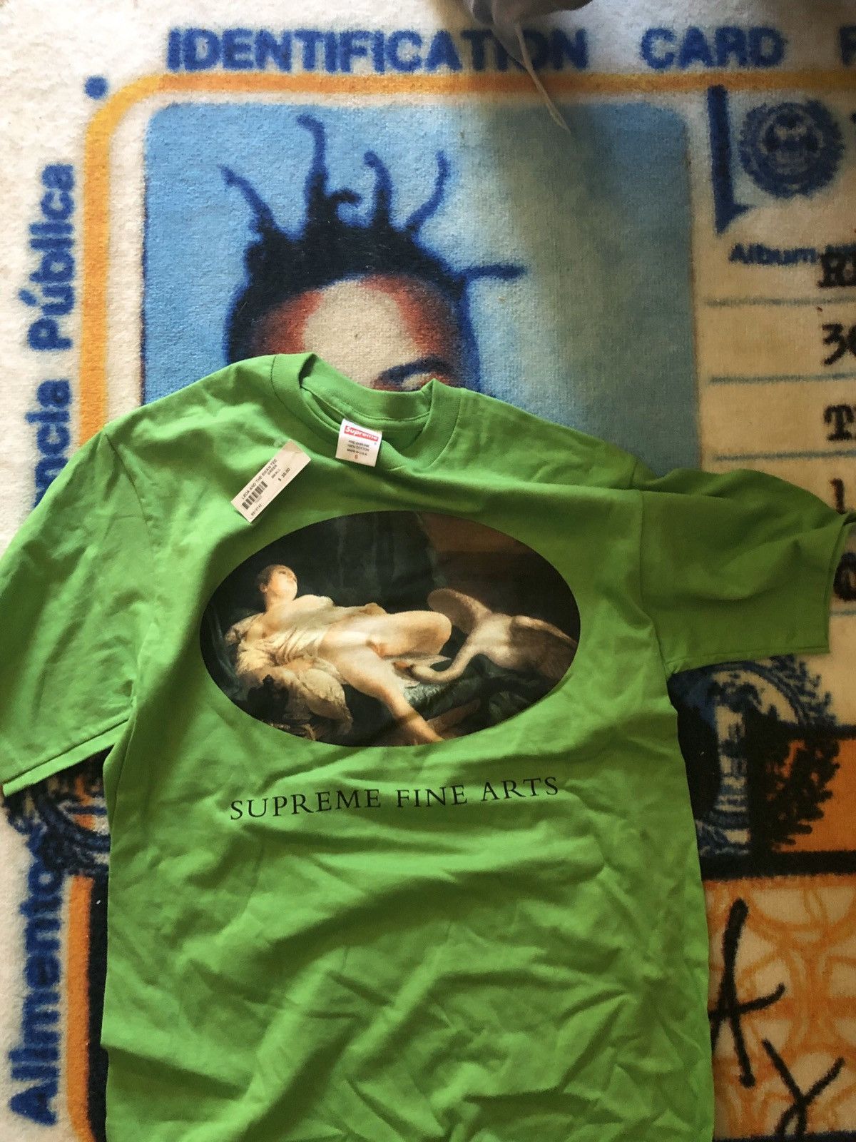Supreme leda and swan tee sales