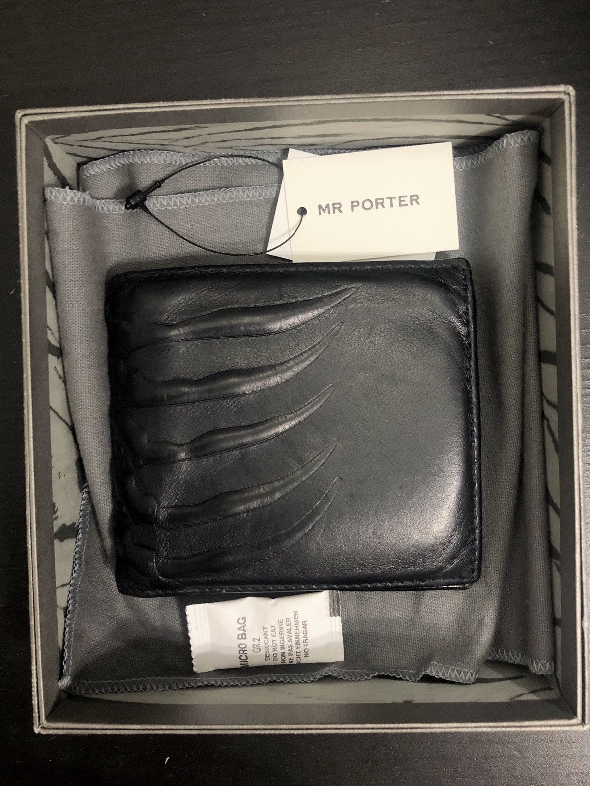 Alexander McQueen Alexander Mcqueen Ribcage BiFold Wallet Grailed