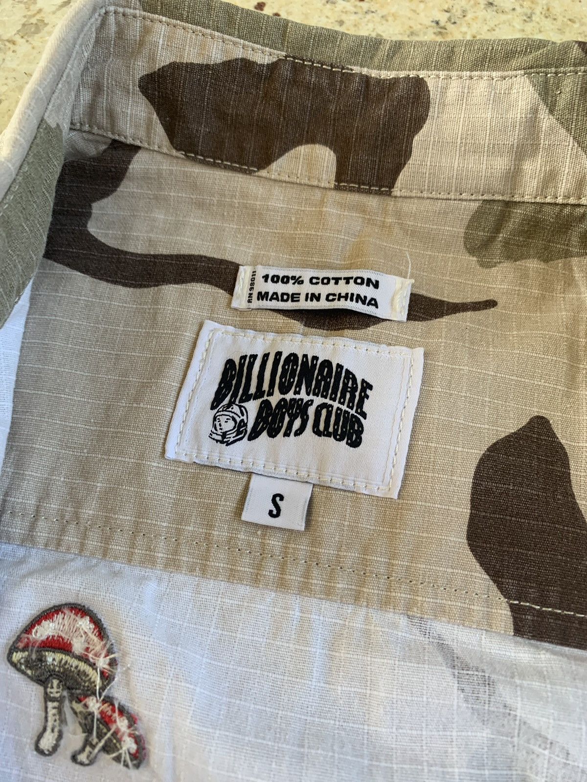 Billionaire Boys Club BB All Seeing Woven Smoke Grey Button Up SS Size US S / EU 44-46 / 1 - 15 Thumbnail