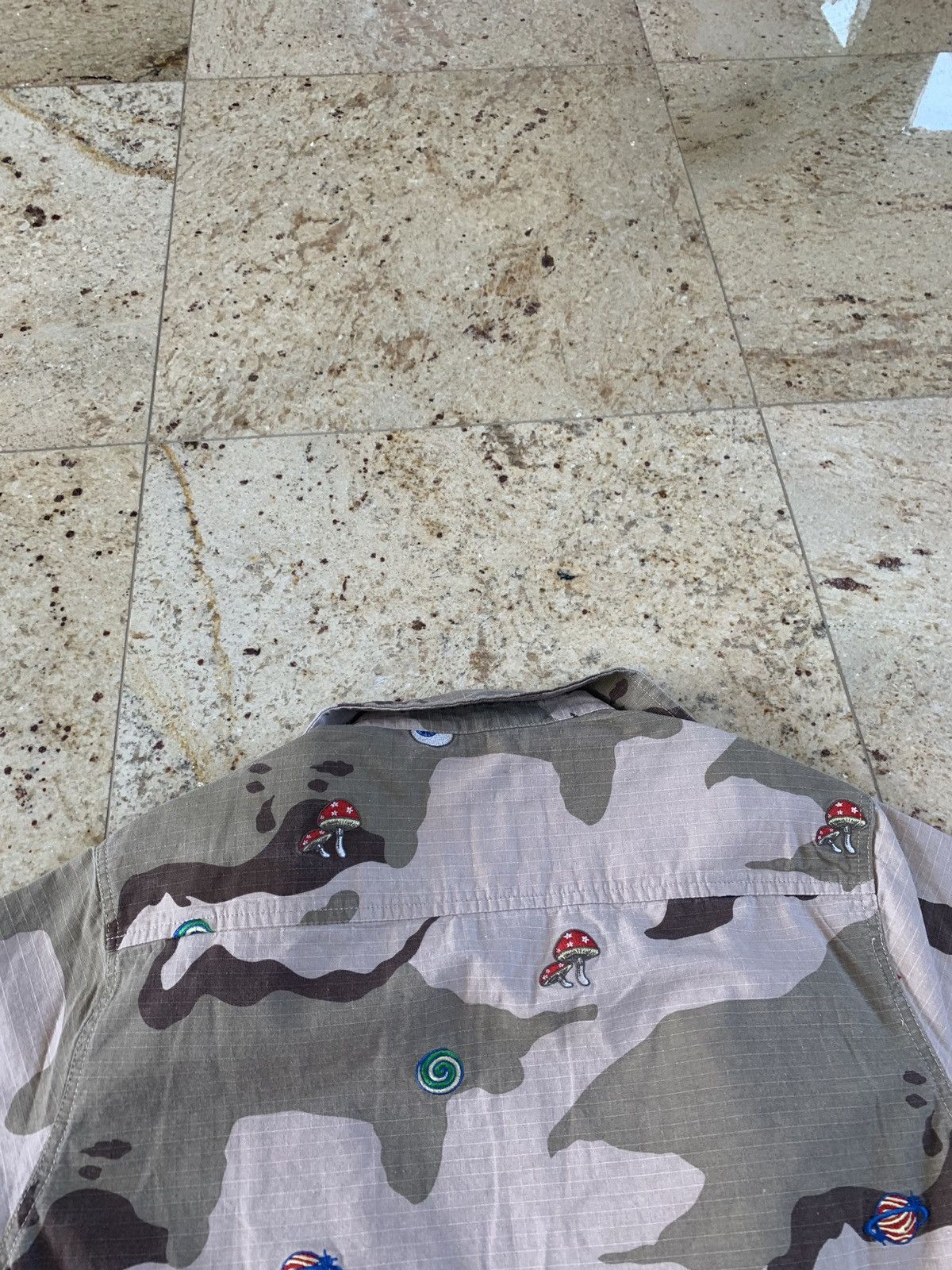 Billionaire Boys Club BB All Seeing Woven Smoke Grey Button Up SS Size US S / EU 44-46 / 1 - 12 Thumbnail