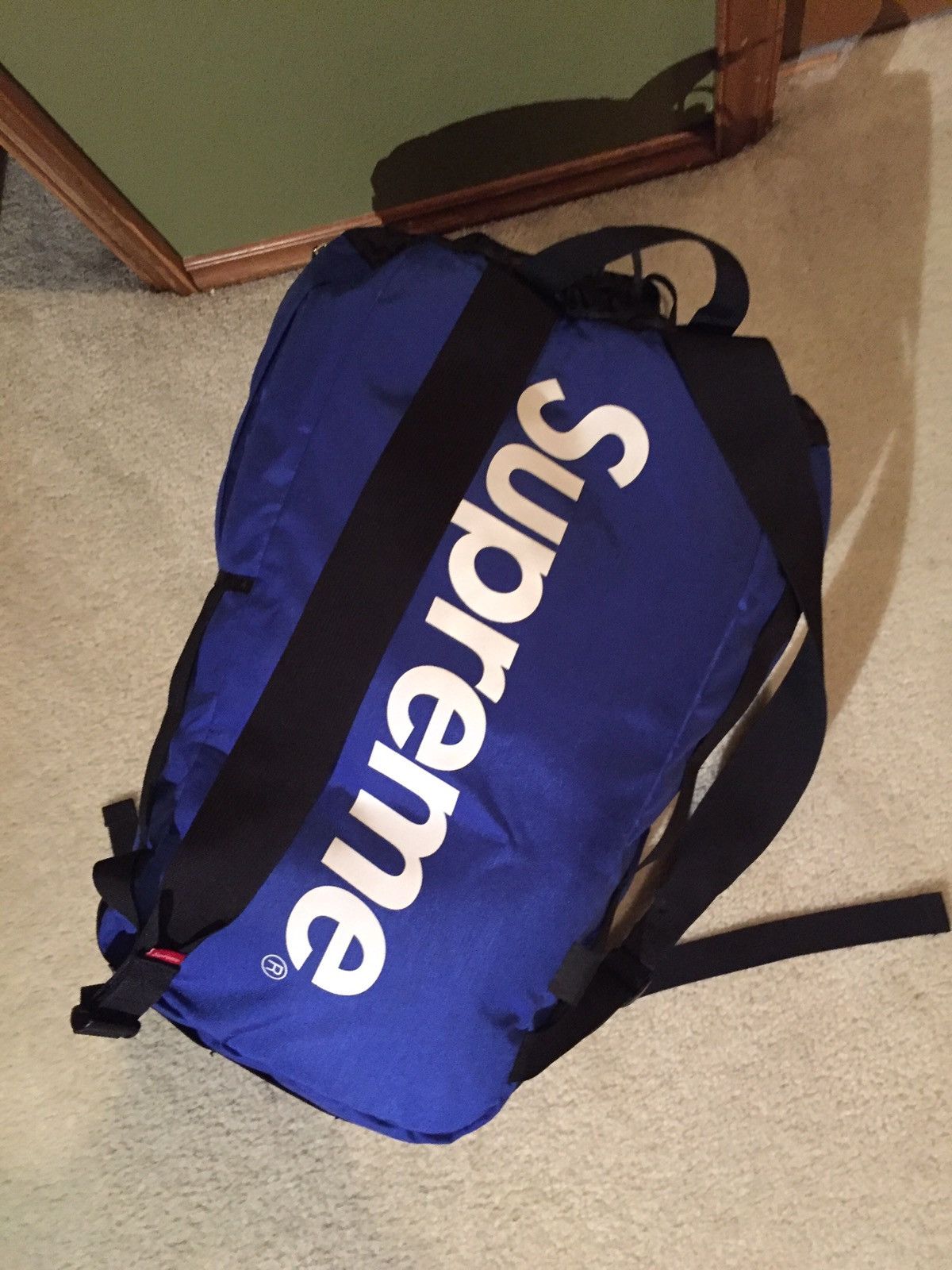 Supreme Mesh Backpack | Grailed