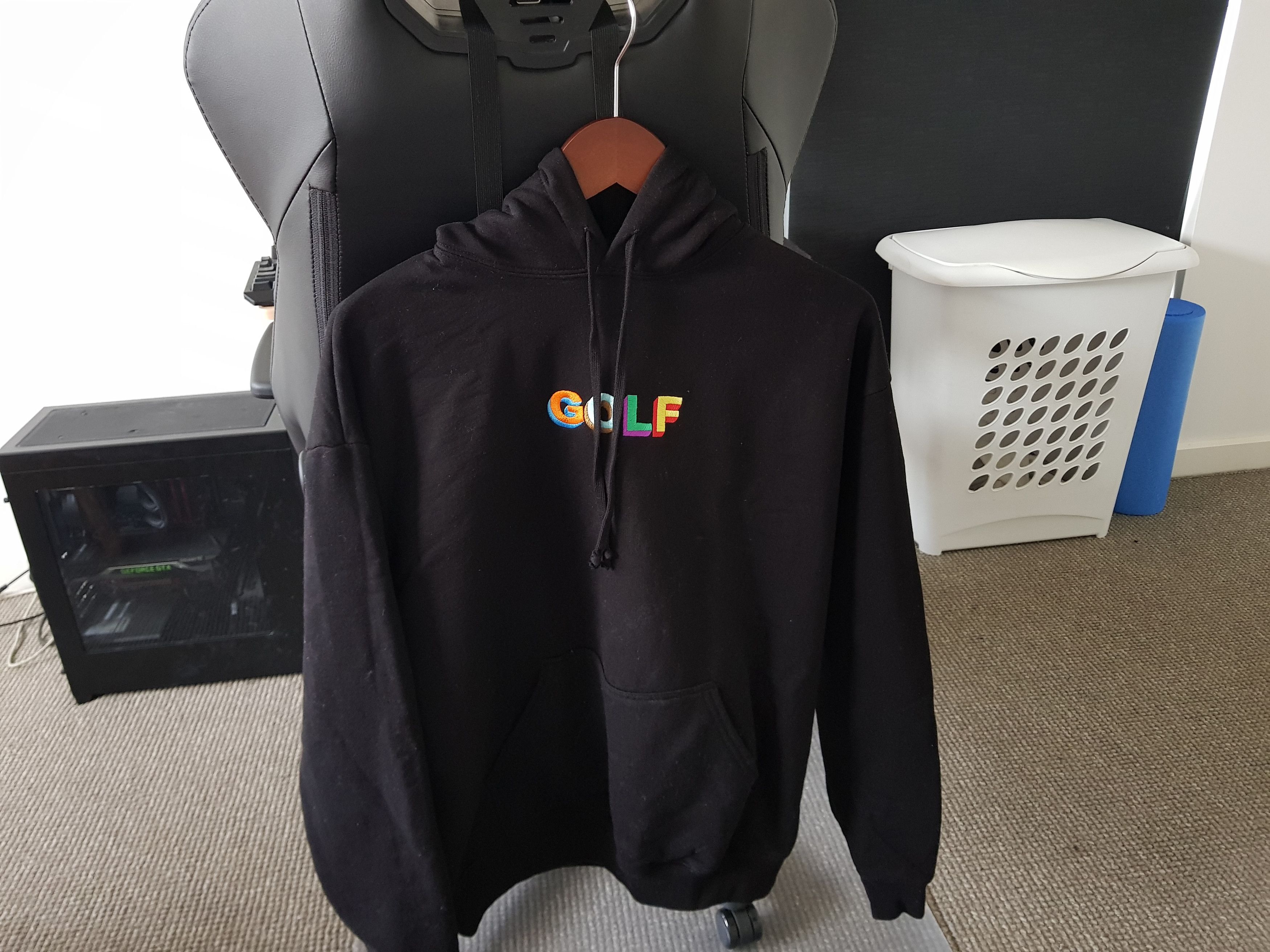 Multi Color 3d Golf Hoodie Free Shipping