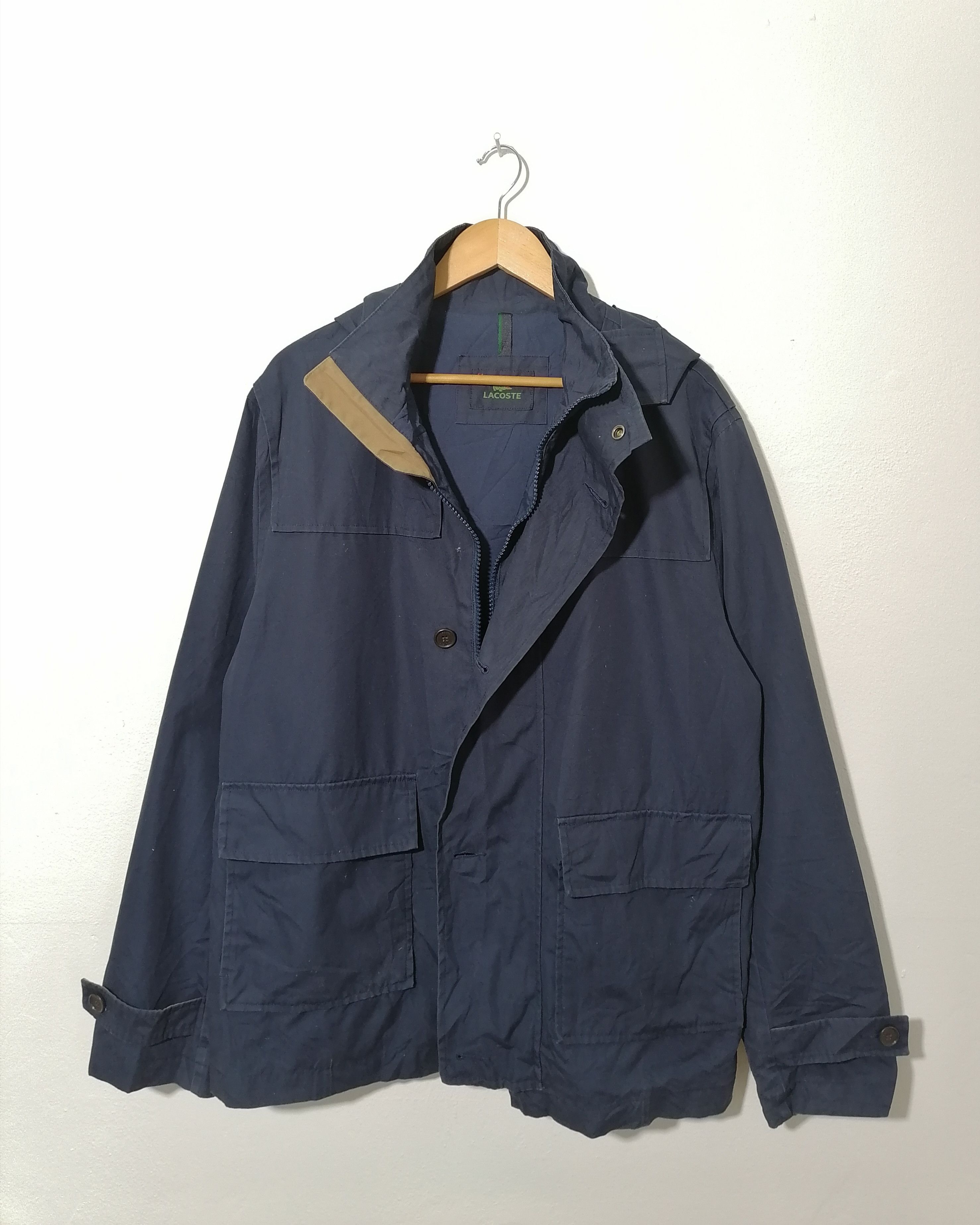 Lacoste × Vintage Lacoste Windbreaker Size US L / EU 52-54 / 3 - 3 Thumbnail