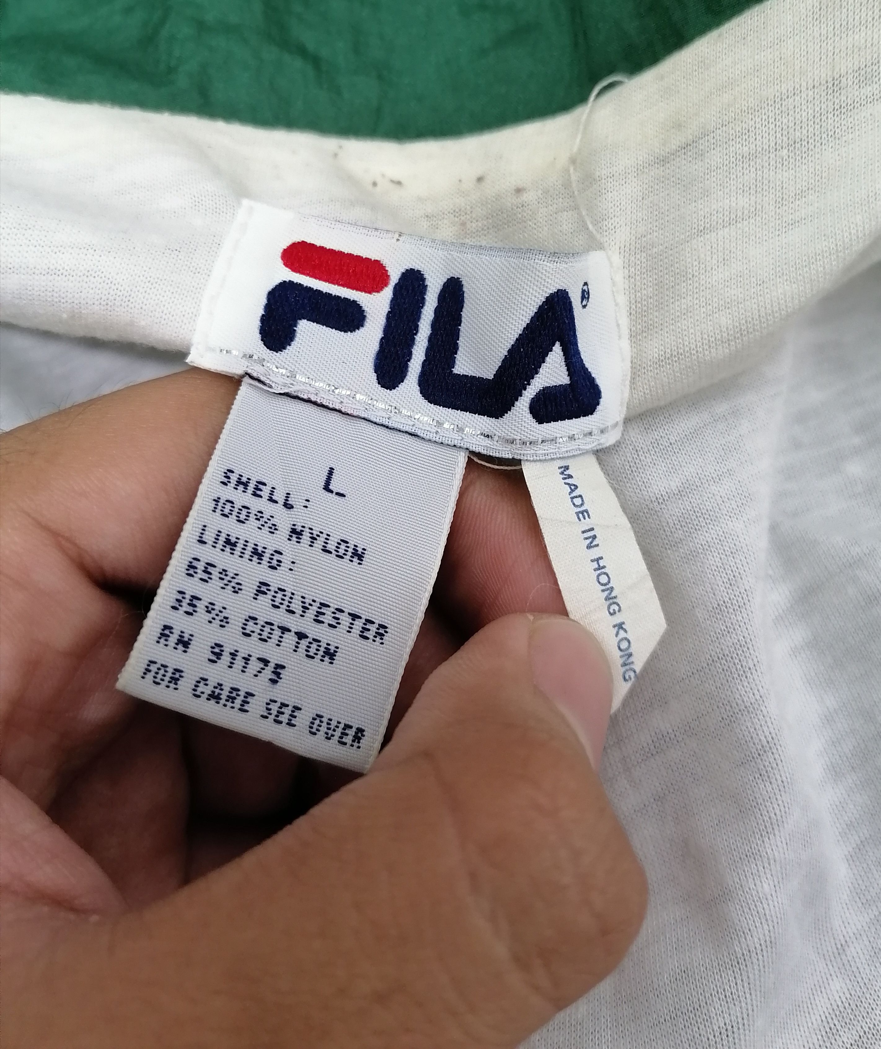 Fila × Vintage Vintage Fila Windbreaker 90s Size US L / EU 52-54 / 3 - 7 Thumbnail