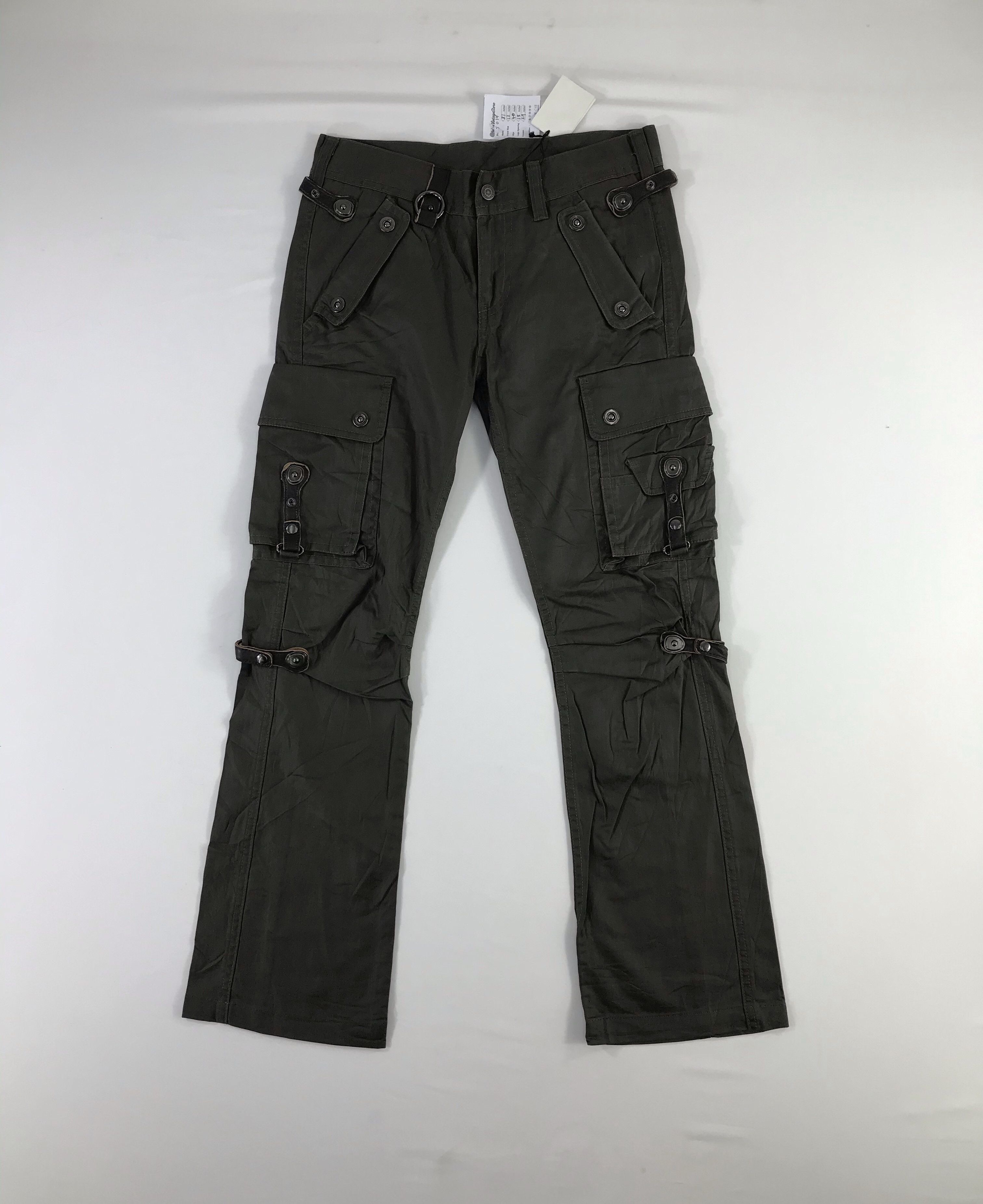 TORNADO MART multi pocket cargo pants