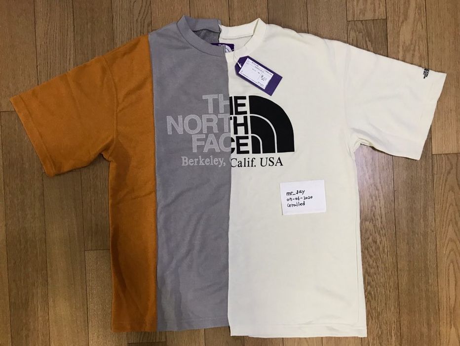 The north face asymmetry deals logo tee