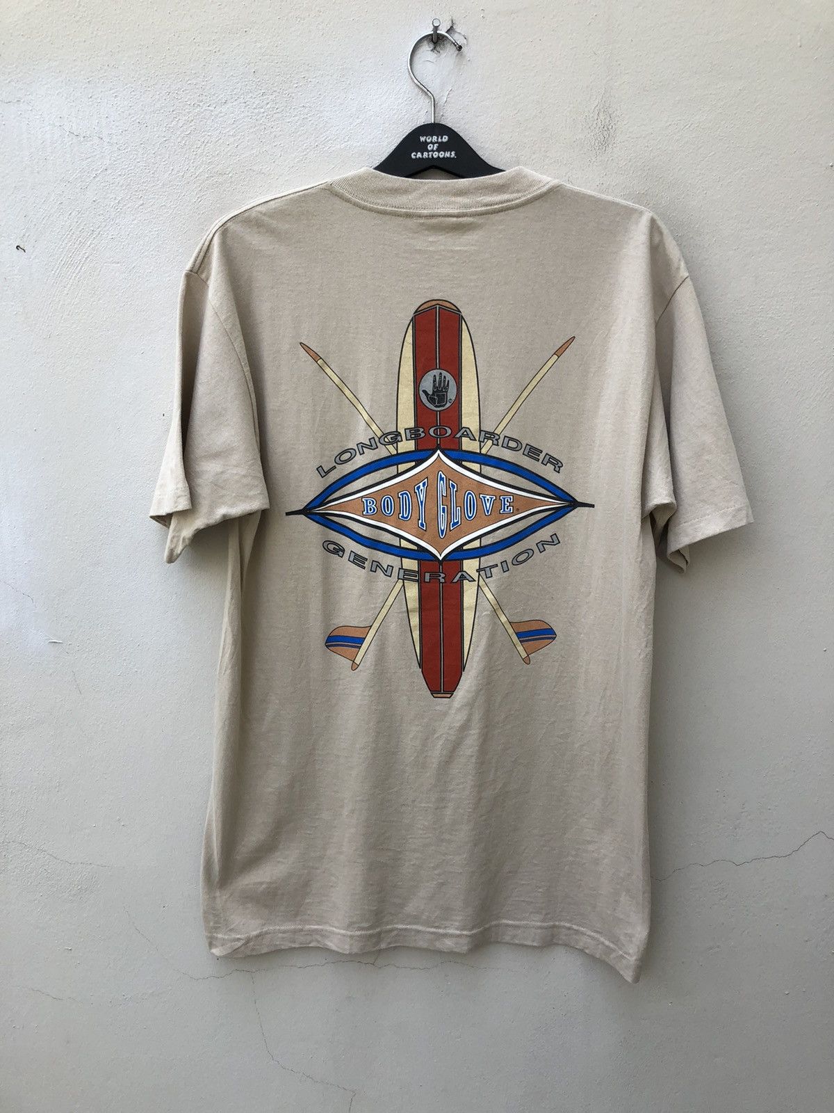 Vintage 90s Body Glove Usa Longboarder Generation t shirt