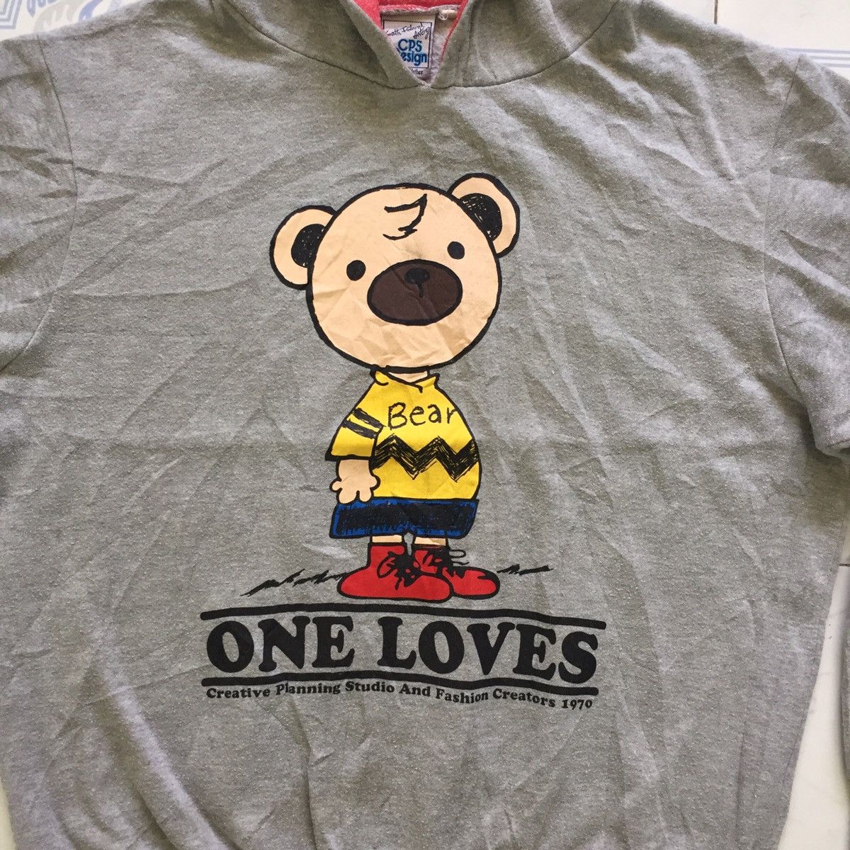 Japanese Brand Bear One Loves Printed Sweatshirt Hoodie Size US L / EU 52-54 / 3 - 5 Thumbnail