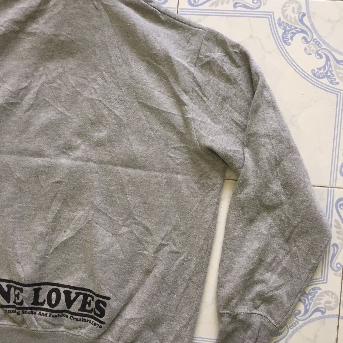 Japanese Brand Bear One Loves Printed Sweatshirt Hoodie Size US L / EU 52-54 / 3 - 10 Thumbnail