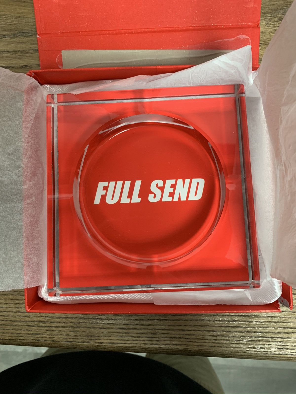 Full Send Full Send Ashtray by The Nelk Boys Size ONE SIZE - 2 Thumbnail