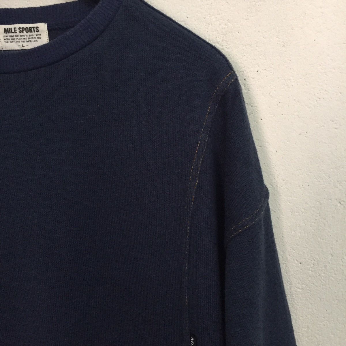 Japanese Brand Mile Sports With Pockets Sweatshirt MADE IN JAPAN Size US L / EU 52-54 / 3 - 11 Thumbnail