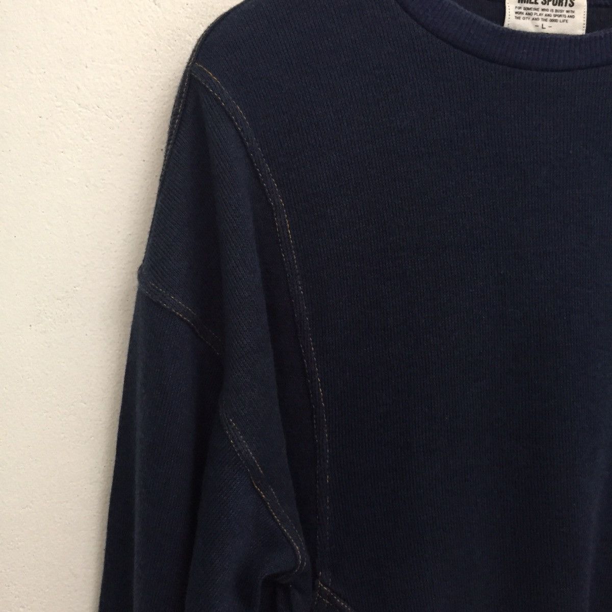 Japanese Brand Mile Sports With Pockets Sweatshirt MADE IN JAPAN Size US L / EU 52-54 / 3 - 12 Thumbnail