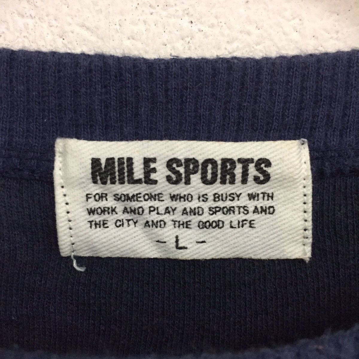 Japanese Brand Mile Sports With Pockets Sweatshirt MADE IN JAPAN Size US L / EU 52-54 / 3 - 17 Thumbnail