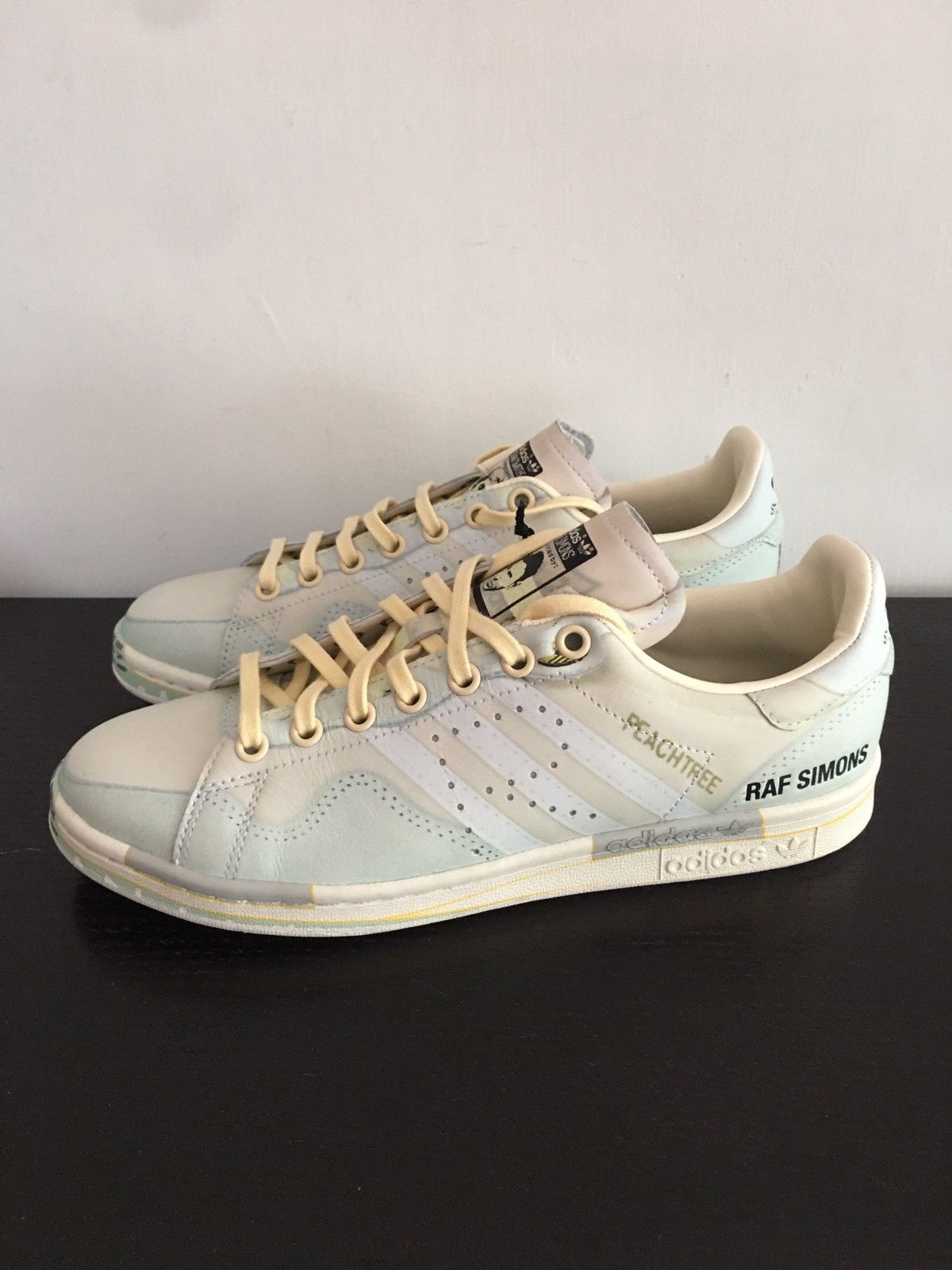 Raf Simons Adidas Peach Stan Low Top Sneakers