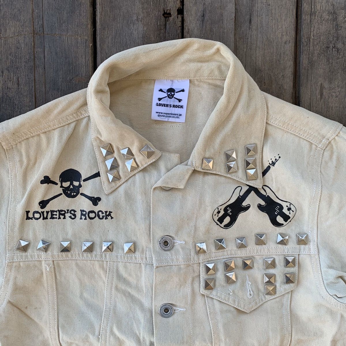 Japanese Brand Super lovers denim jacket Size US S / EU 44-46 / 1 - 2 Thumbnail