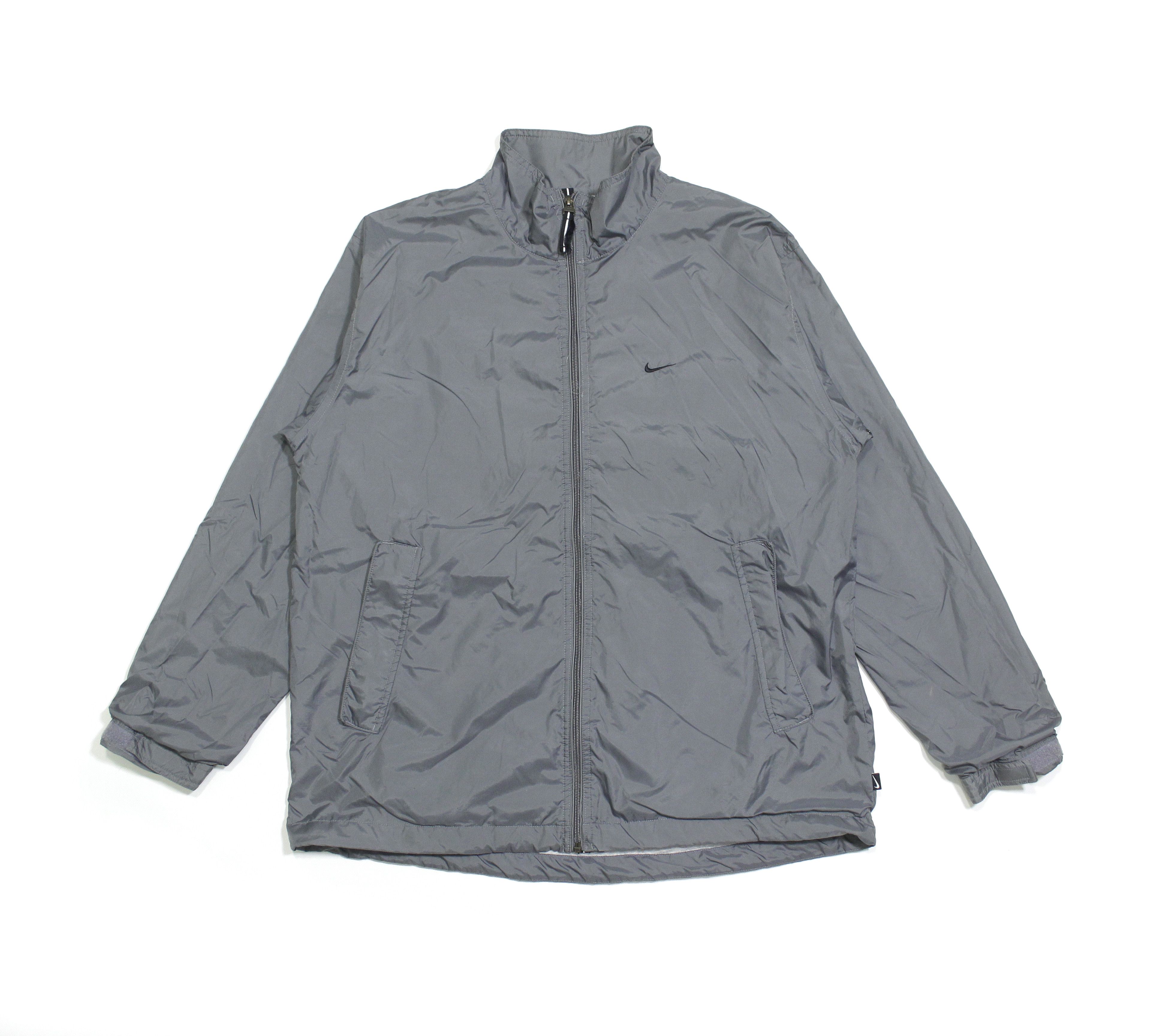 Nike 90S Swoosh Logo Nylon Sport Jacket Size US L / EU 52-54 / 3 - 1 Thumbnail