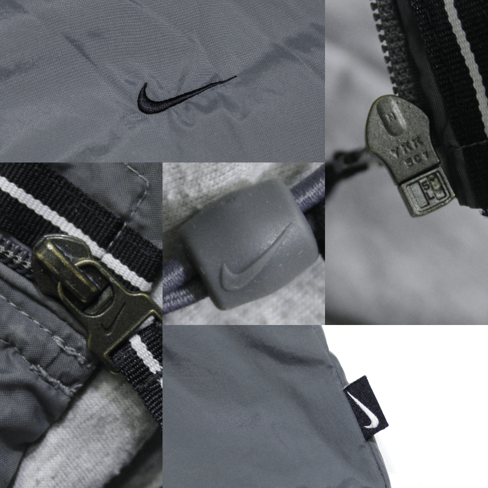 Nike 90S Swoosh Logo Nylon Sport Jacket Size US L / EU 52-54 / 3 - 13 Thumbnail
