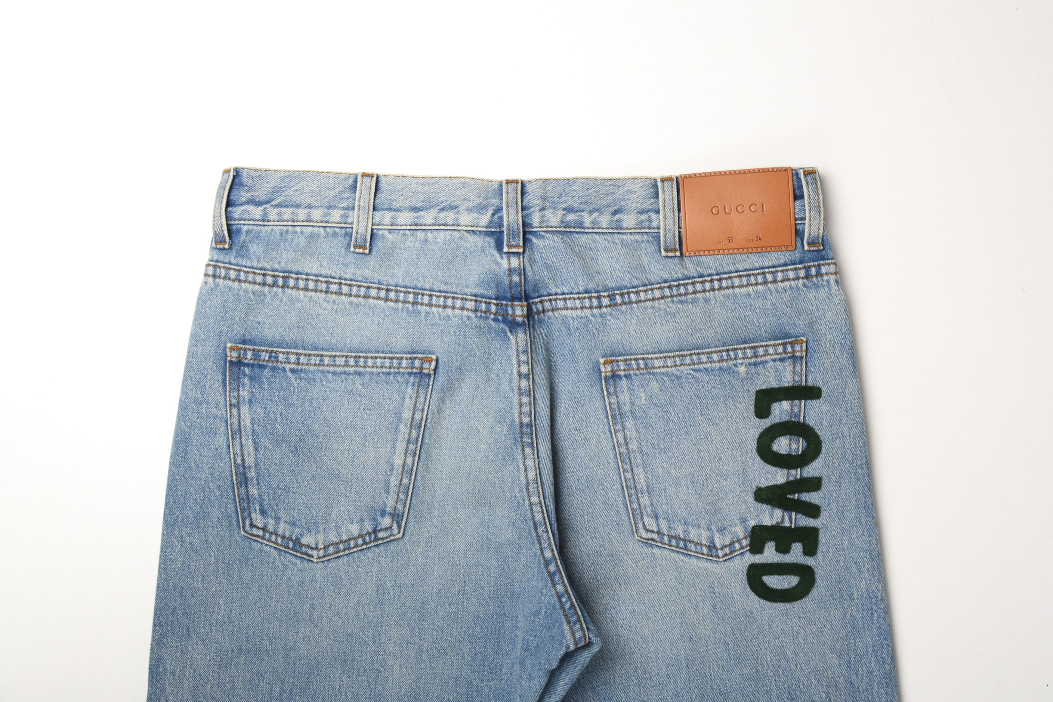 Jeans gucci original deals