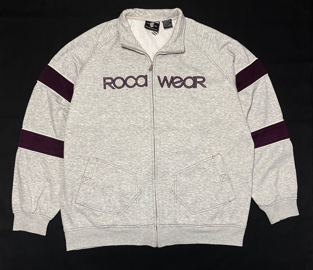 Rocawear Vintage Oversized Rocawear Sweatshirt Zipper Jacket Size US XXL / EU 58 / 5 - 1 Thumbnail
