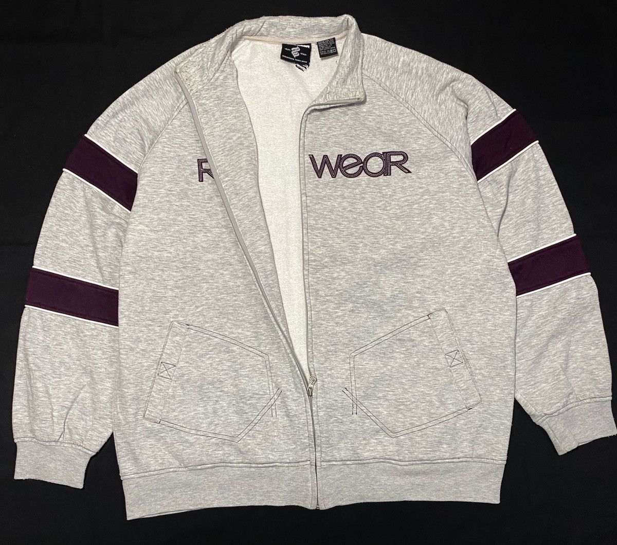 Rocawear Vintage Oversized Rocawear Sweatshirt Zipper Jacket Size US XXL / EU 58 / 5 - 2 Thumbnail