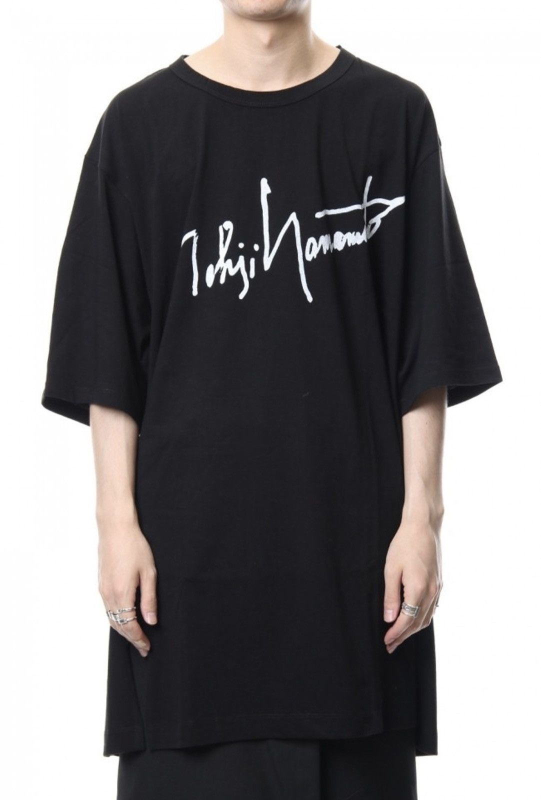 Yohji Yamamoto Yoji Yamamoto Oversize Long Sleeve Tee Ground Y y3 y-3 ys Size US XL / EU 56 / 4 - 7 Thumbnail
