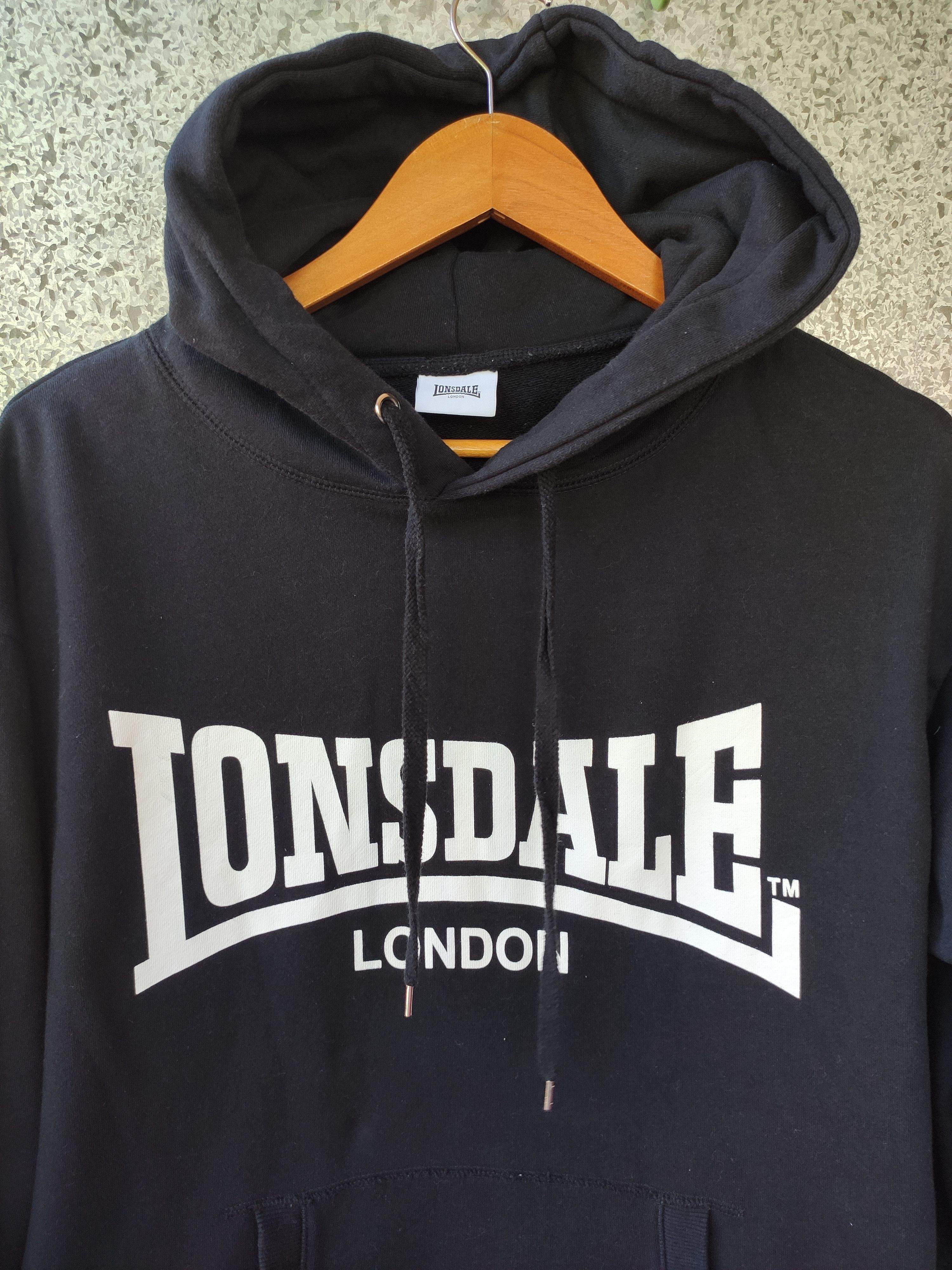 Lonsdale Lonsdale London Hoodies spell out pull over mods Size US L / EU 52-54 / 3 - 2 Thumbnail