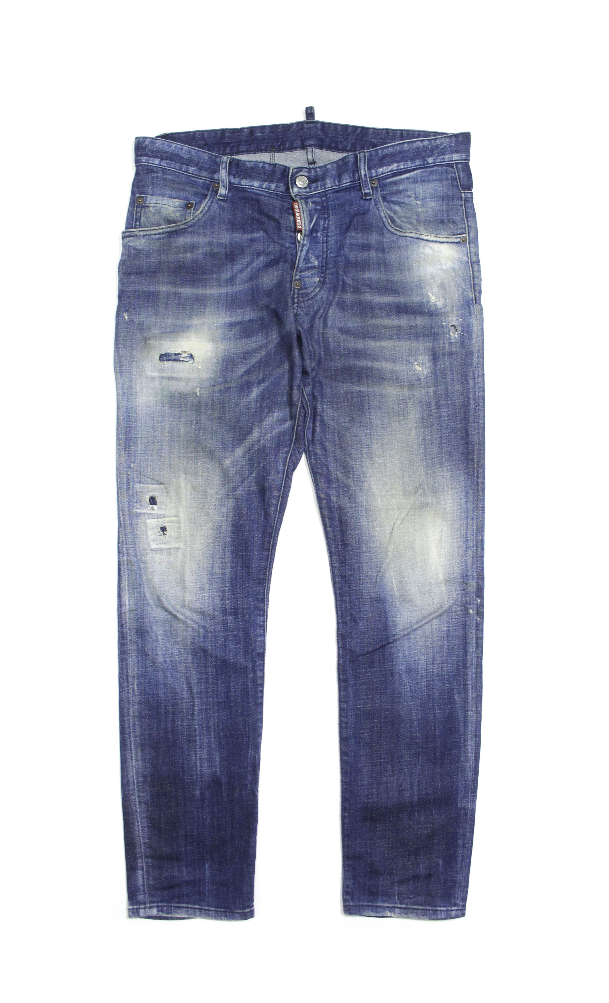 Dsquared2 Skater Distressed Stretch Jeans Size US 34 / EU 50 - 1 Thumbnail