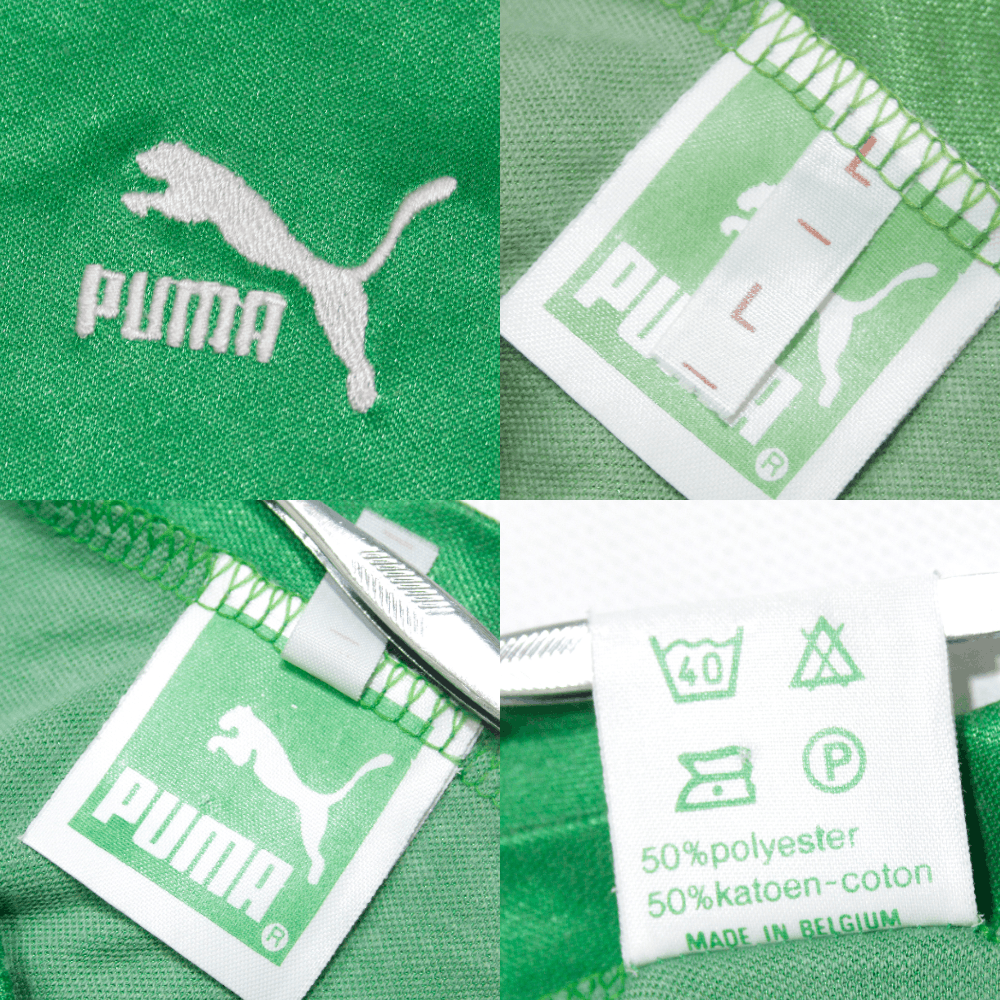Puma 80S Logo Soccer Longleeve Sport Jersey Shirt Vintage Size US L / EU 52-54 / 3 - 8 Thumbnail